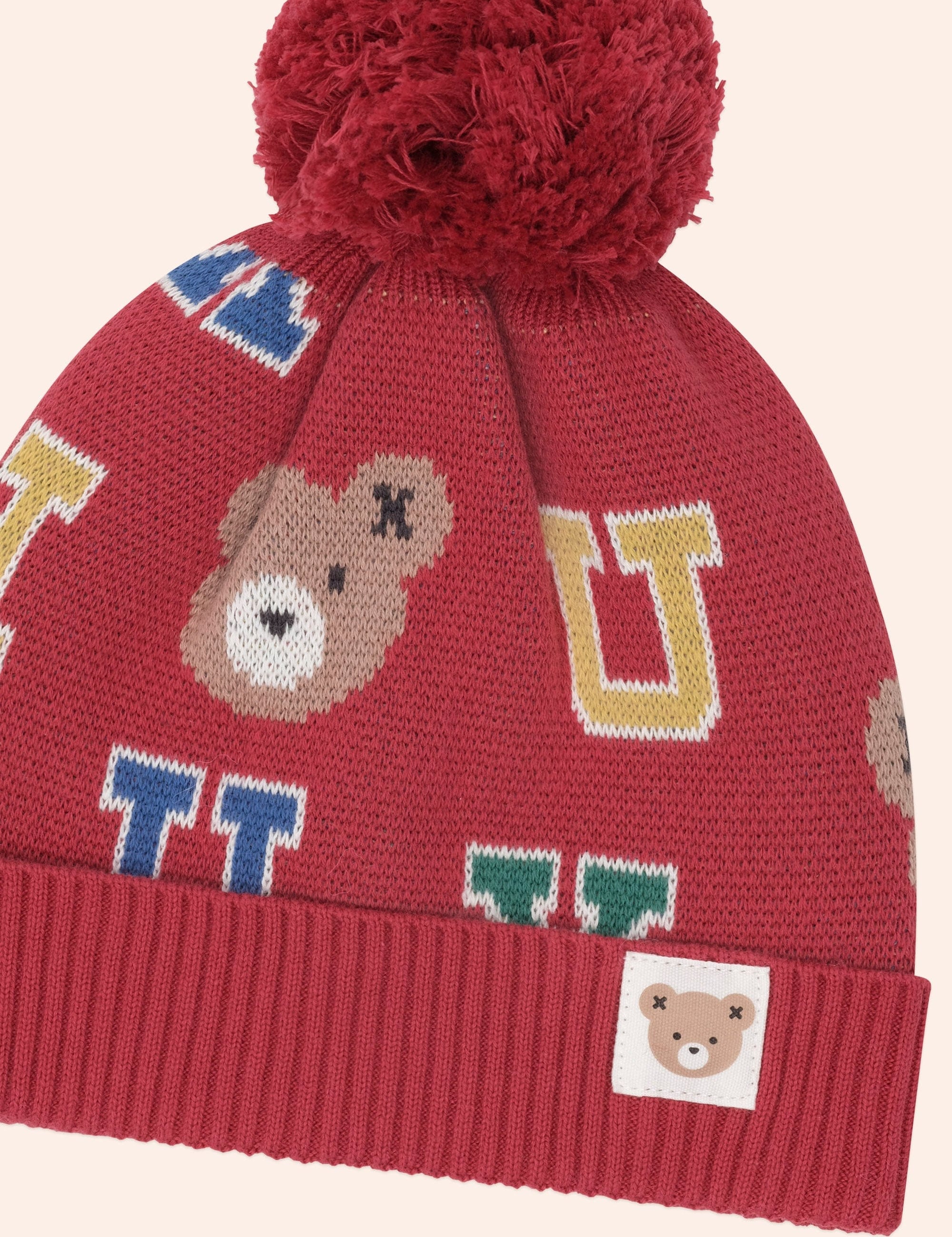 Varsity Letter Hux Beanie ACCESSORIES Huxbaby