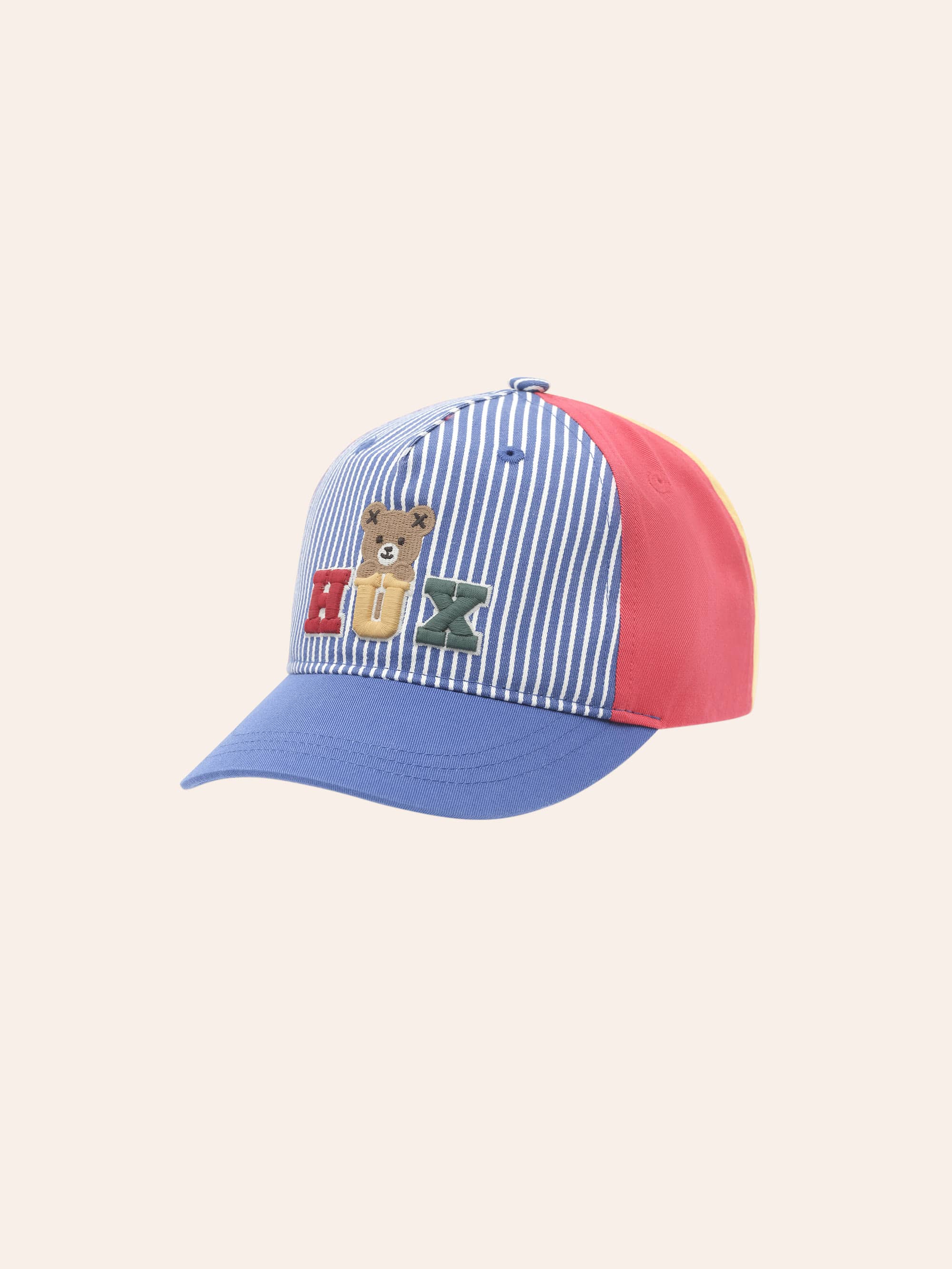 Huxbaby Shopify ACCESSORIES ONE SIZE 3D Hux Stripe Spliced Hat