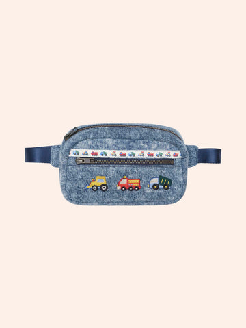 Dreamy Denim Construction Bumbag ACCESSORIES Huxbaby Shopify