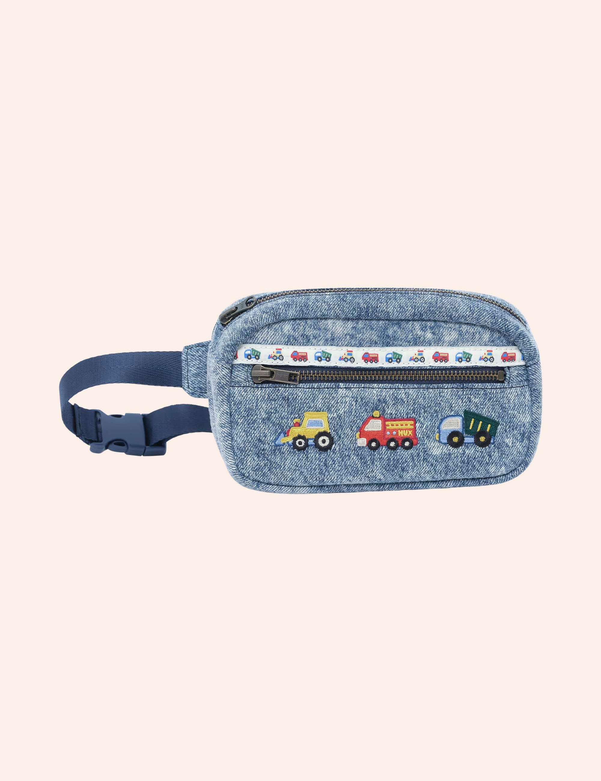 Dreamy Denim Construction Bumbag ACCESSORIES Huxbaby Shopify