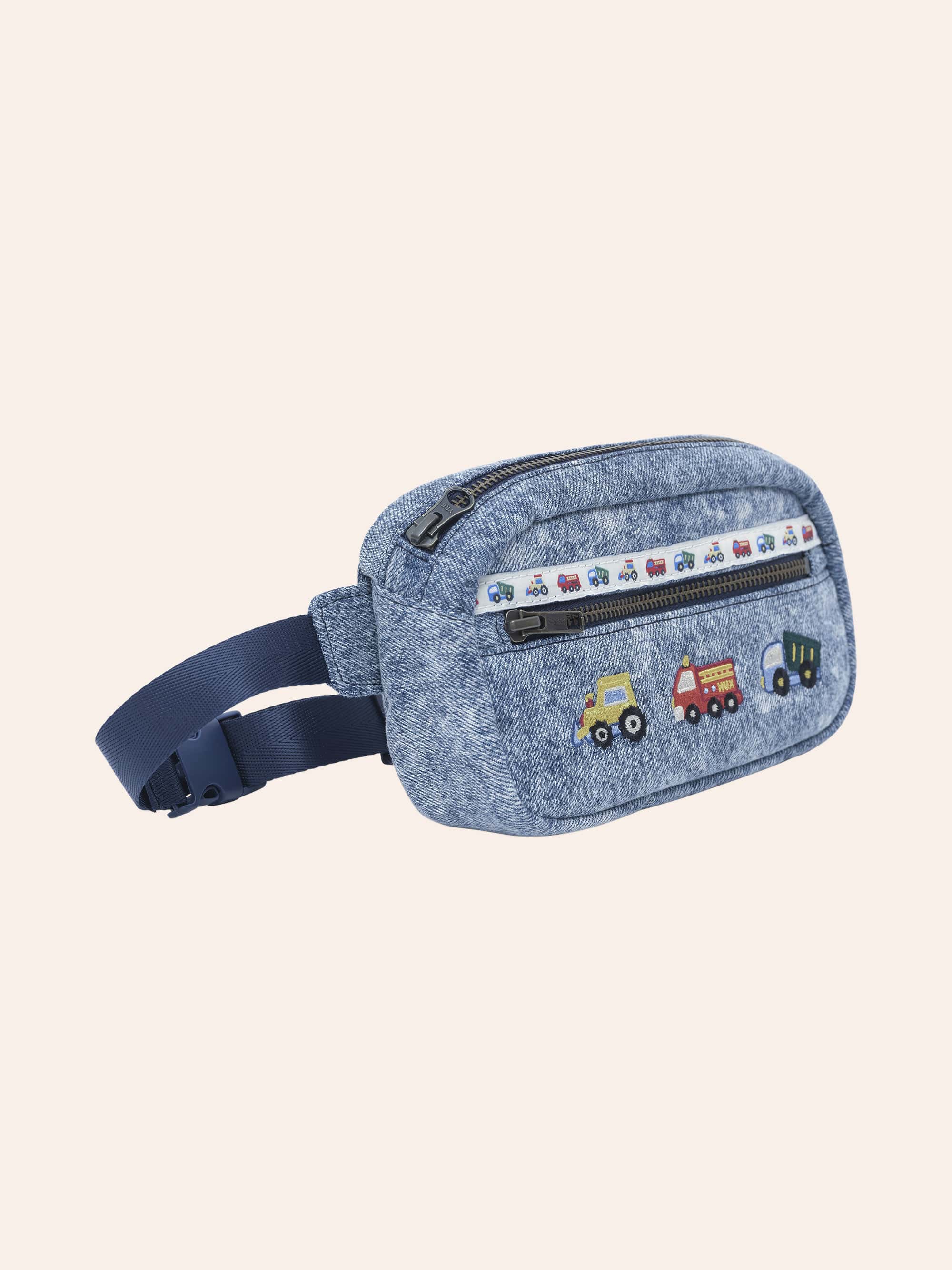 Huxbaby Shopify ACCESSORIES ONE SIZE Dreamy Denim Construction Bumbag