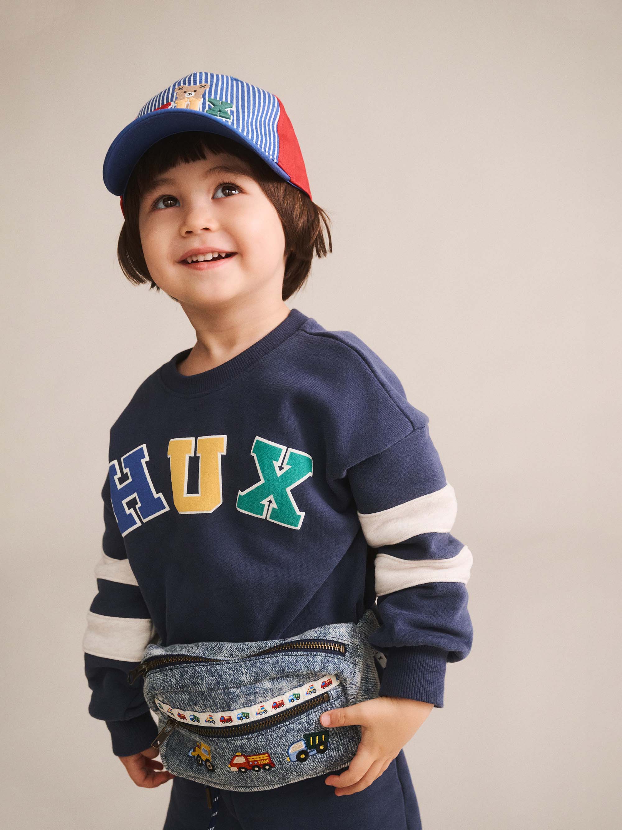 Dreamy Denim Construction Bumbag ACCESSORIES Huxbaby Shopify