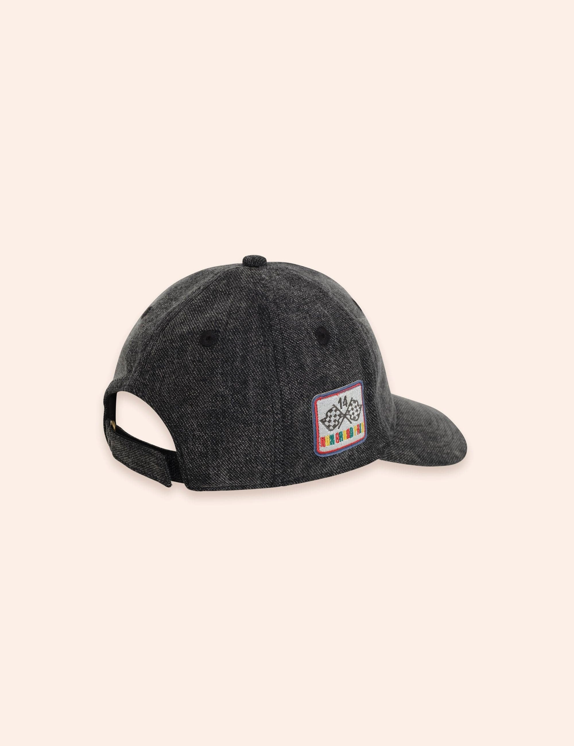 Knit Denim Racer Hux Cap ACCESSORIES Huxbaby