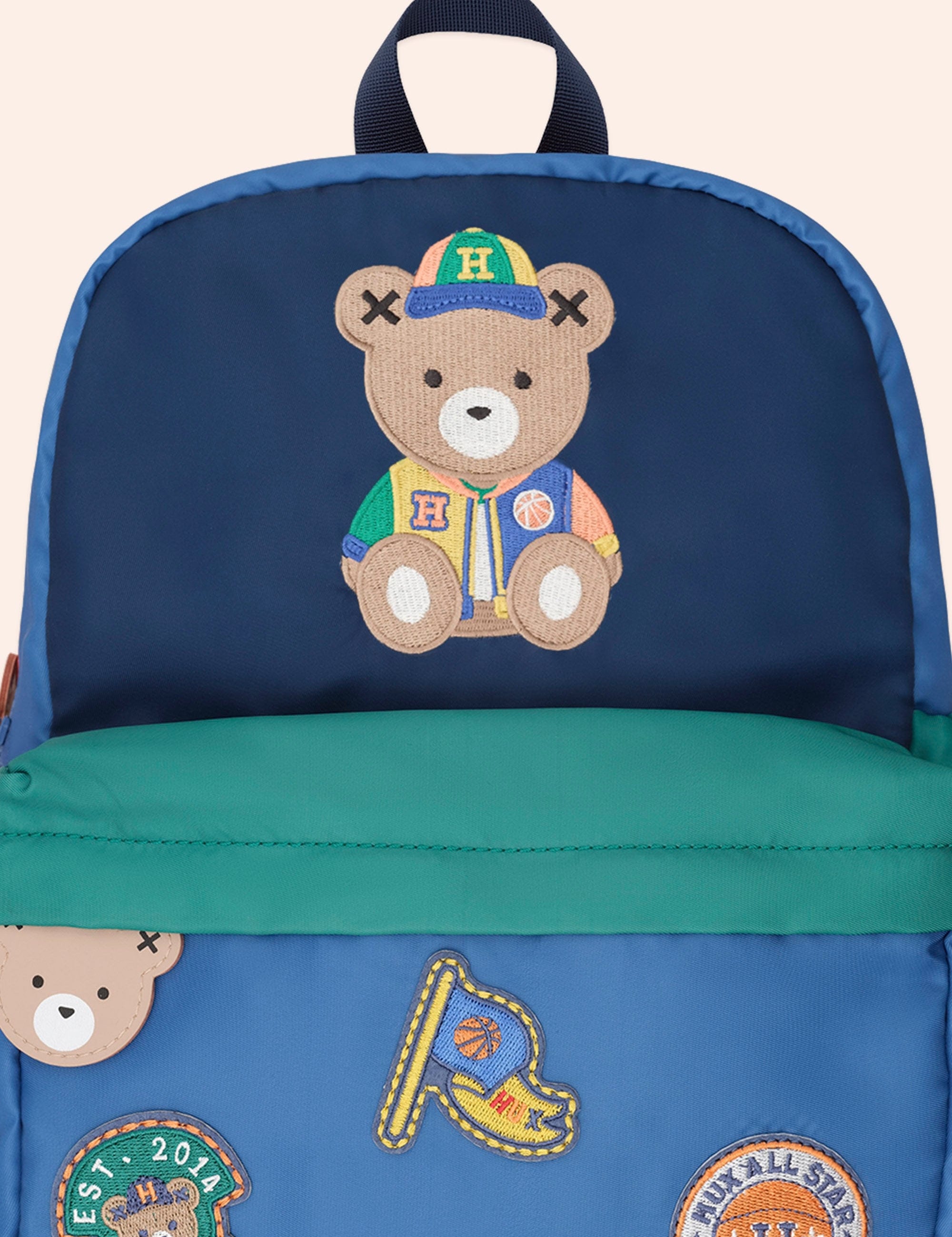 Hux Colour Block Varsity Backpack ACCESSORIES Huxbaby