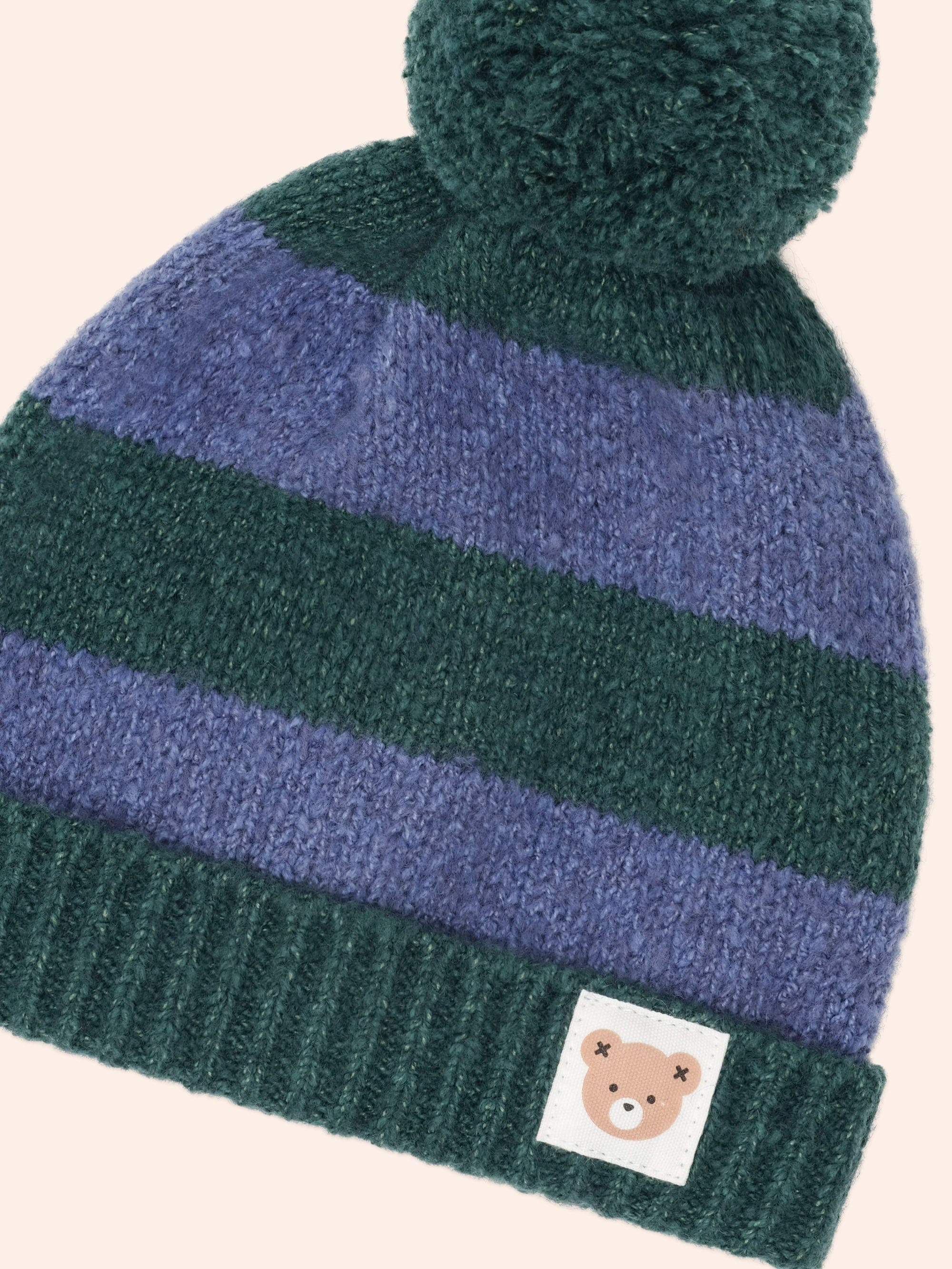 Classic Stripe Knit Beanie ACCESSORIES Huxbaby