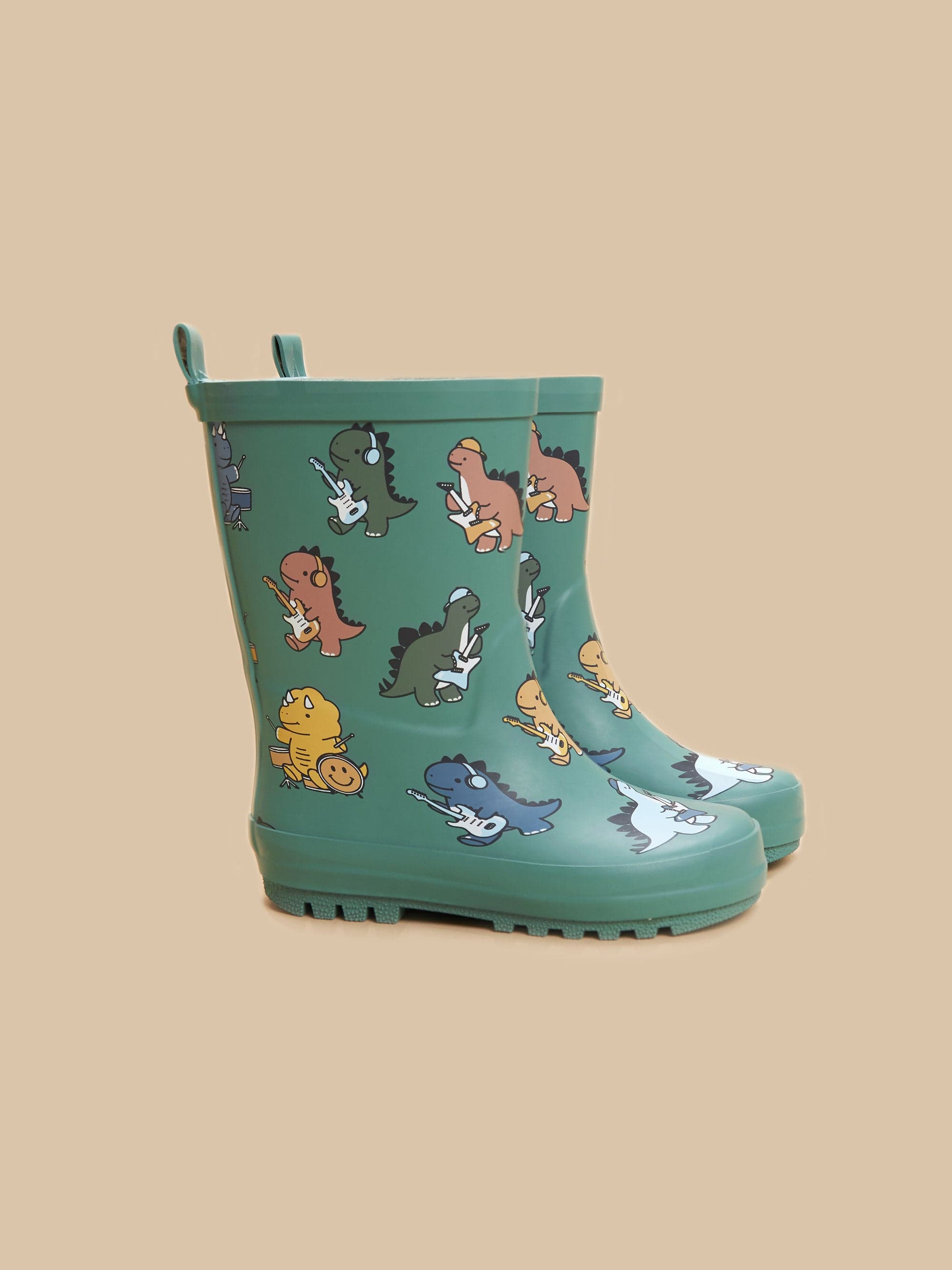 DINO BAND RAINBOOT shoes Huxbaby