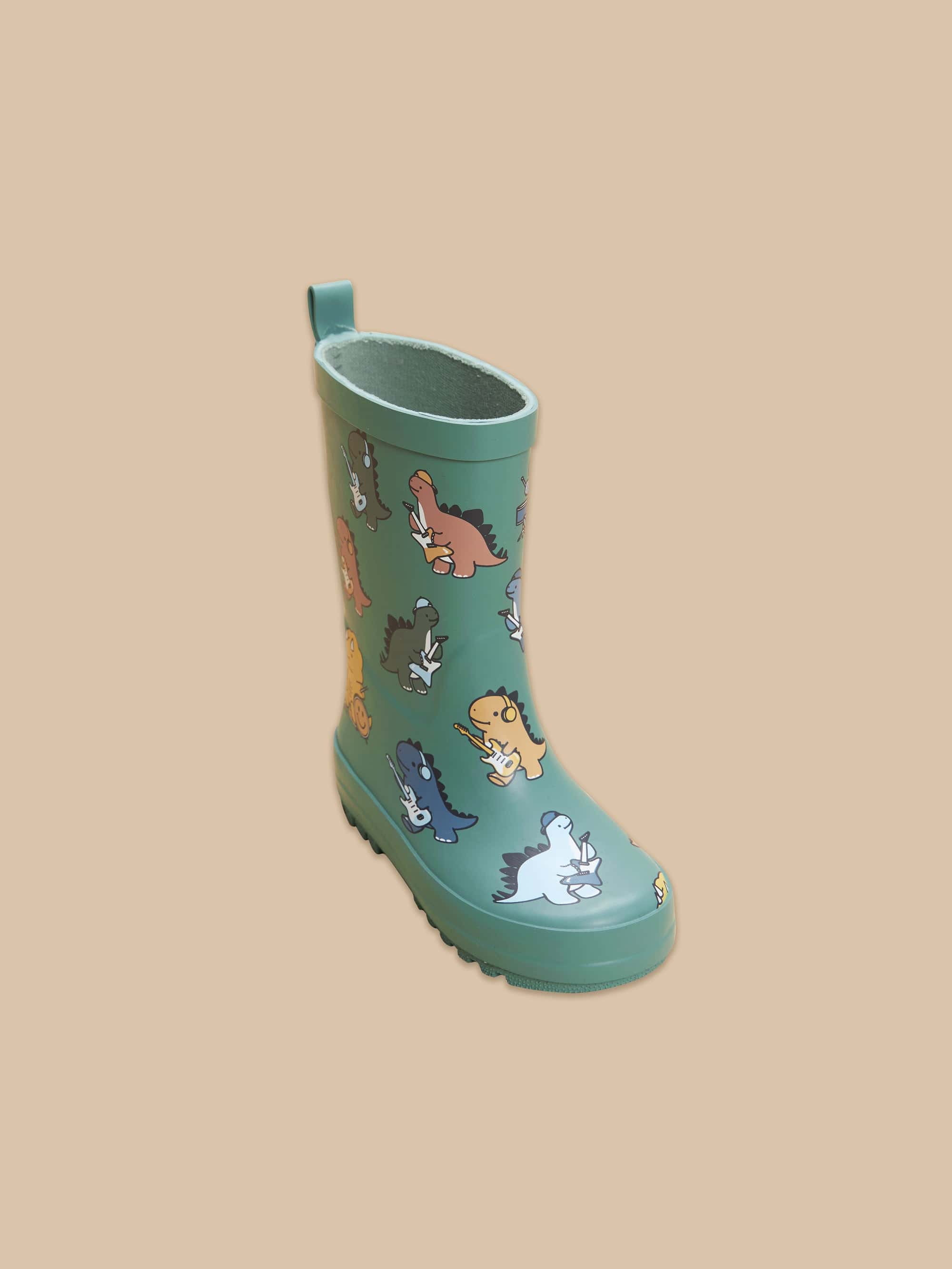 DINO BAND RAINBOOT shoes Huxbaby