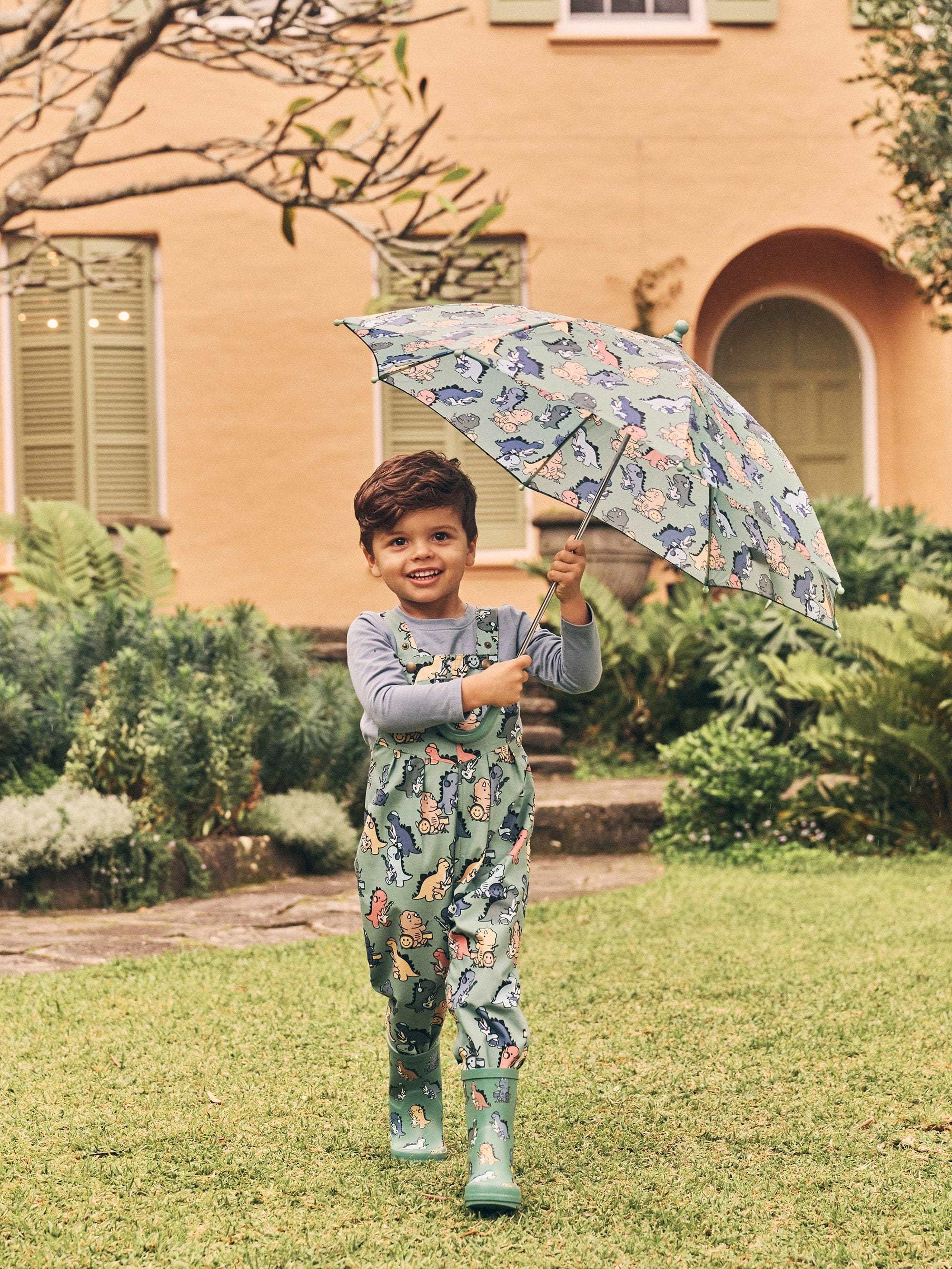 DINO BAND RAINBOOT shoes Huxbaby
