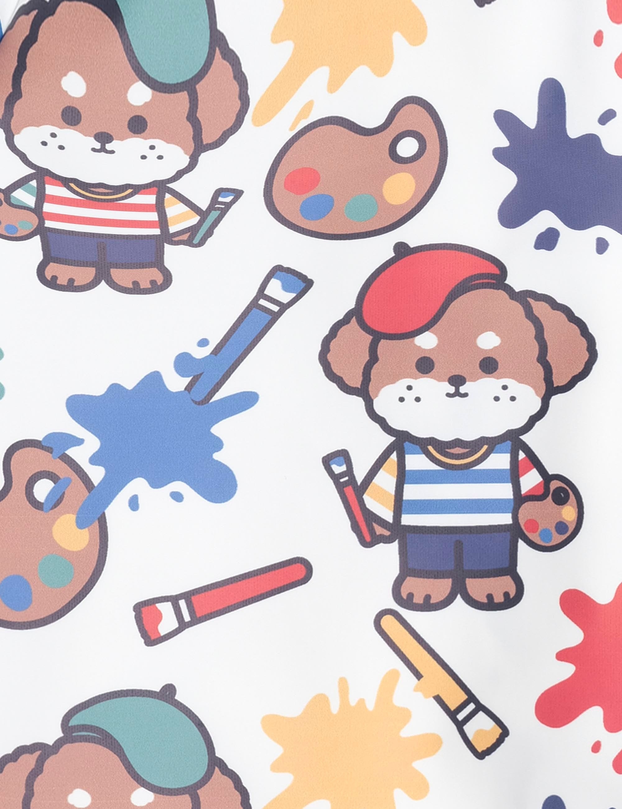 Parisian Painter Pup Art Smock ACCESSORIES Huxbaby