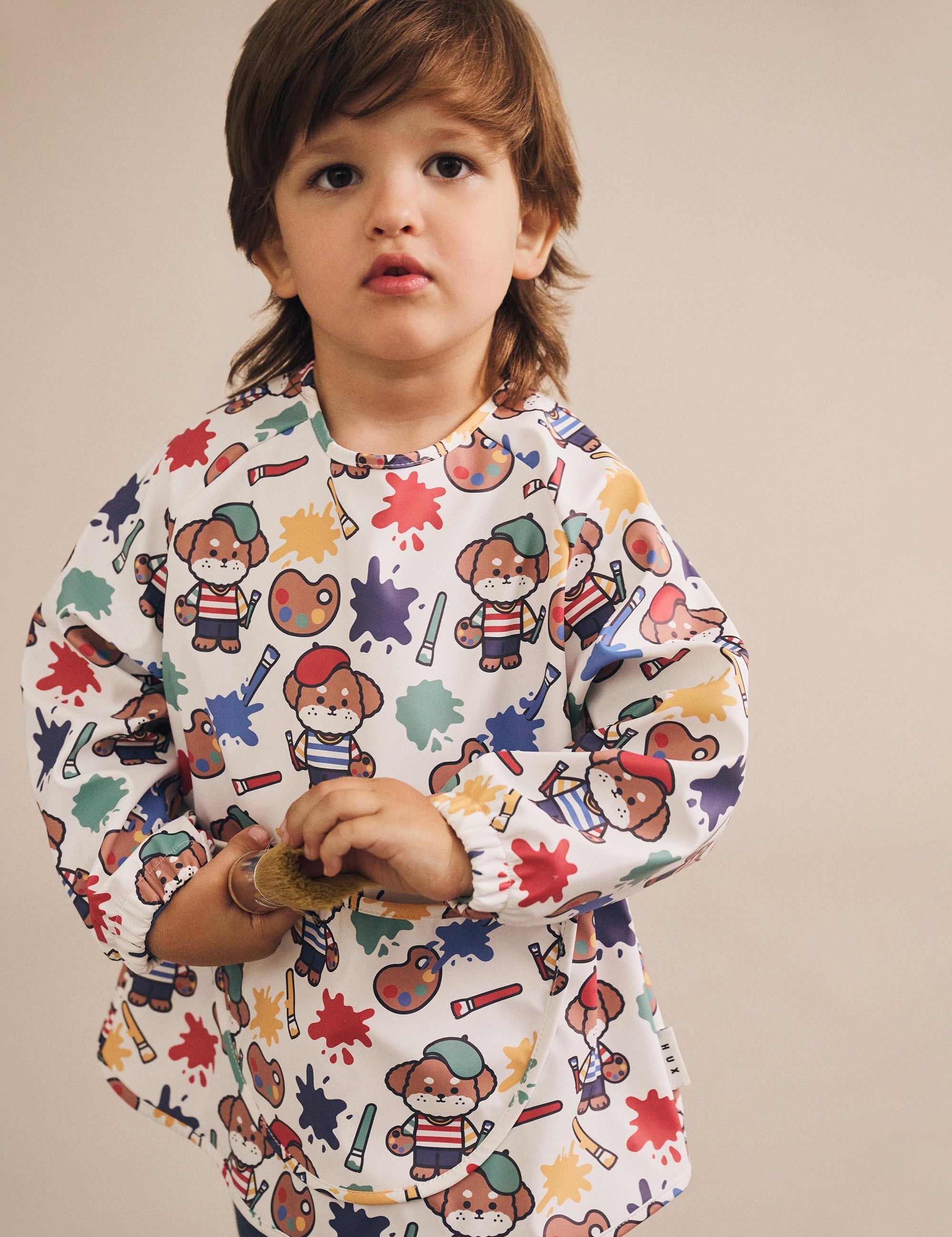 Parisian Painter Pup Art Smock ACCESSORIES Huxbaby
