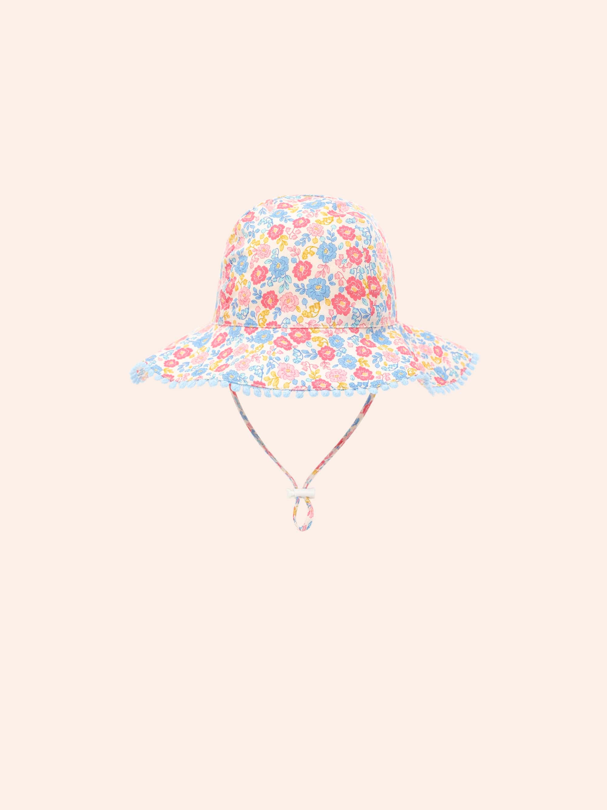 Vintage Floral Sunhat ACCESSORIES Huxbaby Shopify