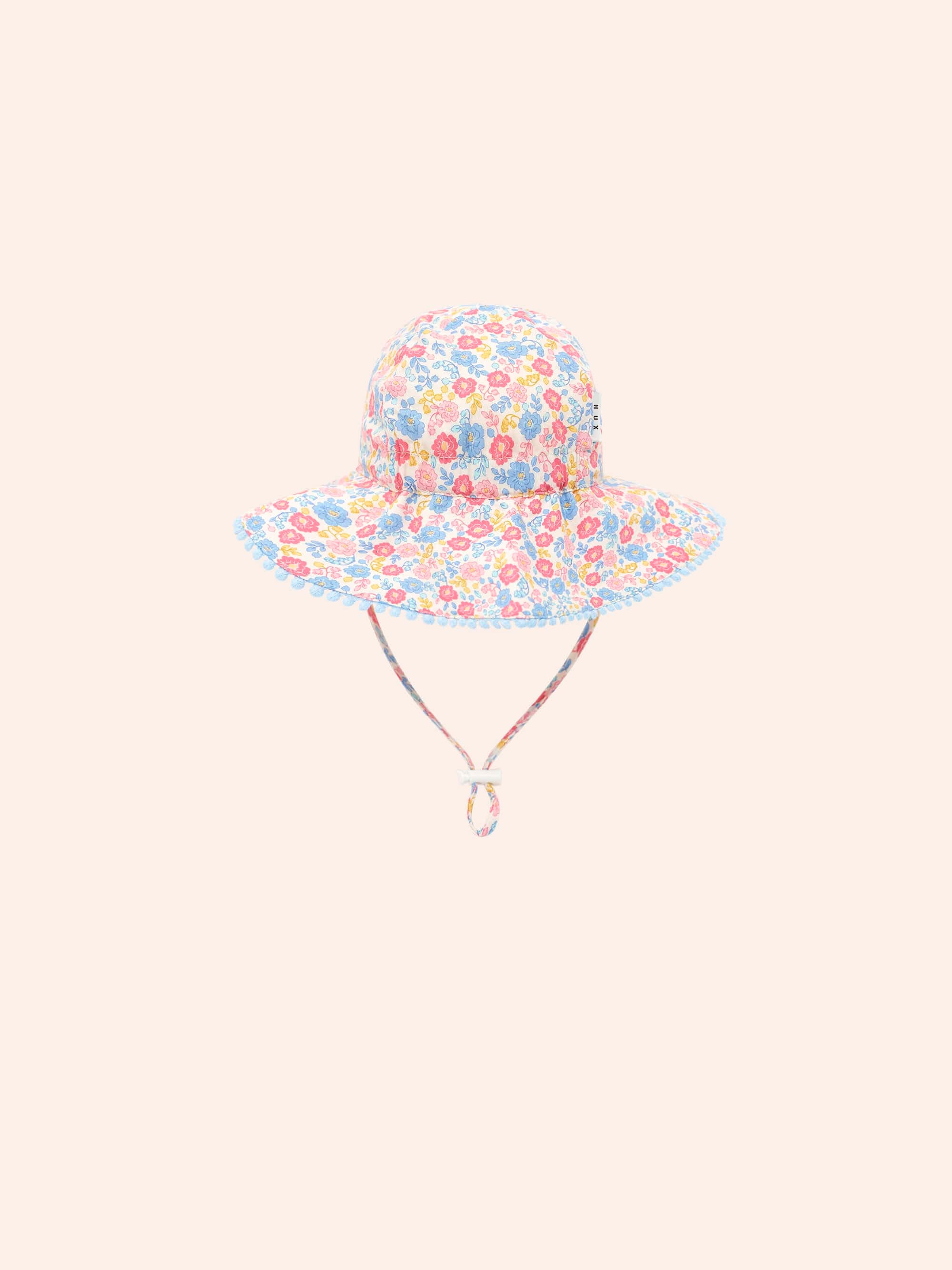 Vintage Floral Sunhat ACCESSORIES Huxbaby Shopify