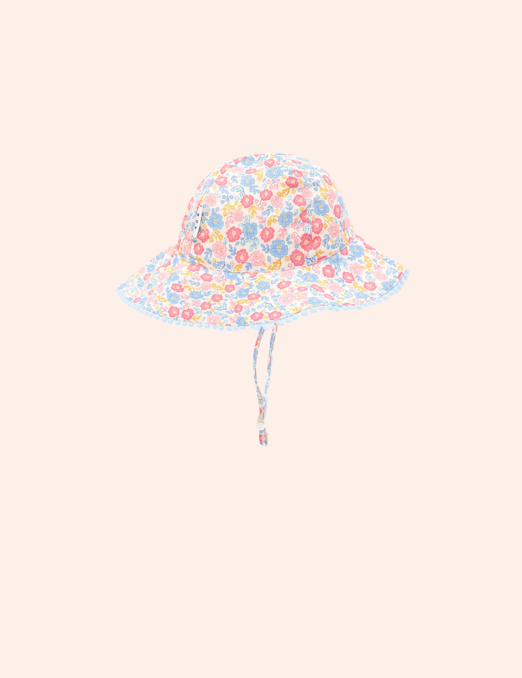 Vintage Floral Sunhat ACCESSORIES Huxbaby Shopify