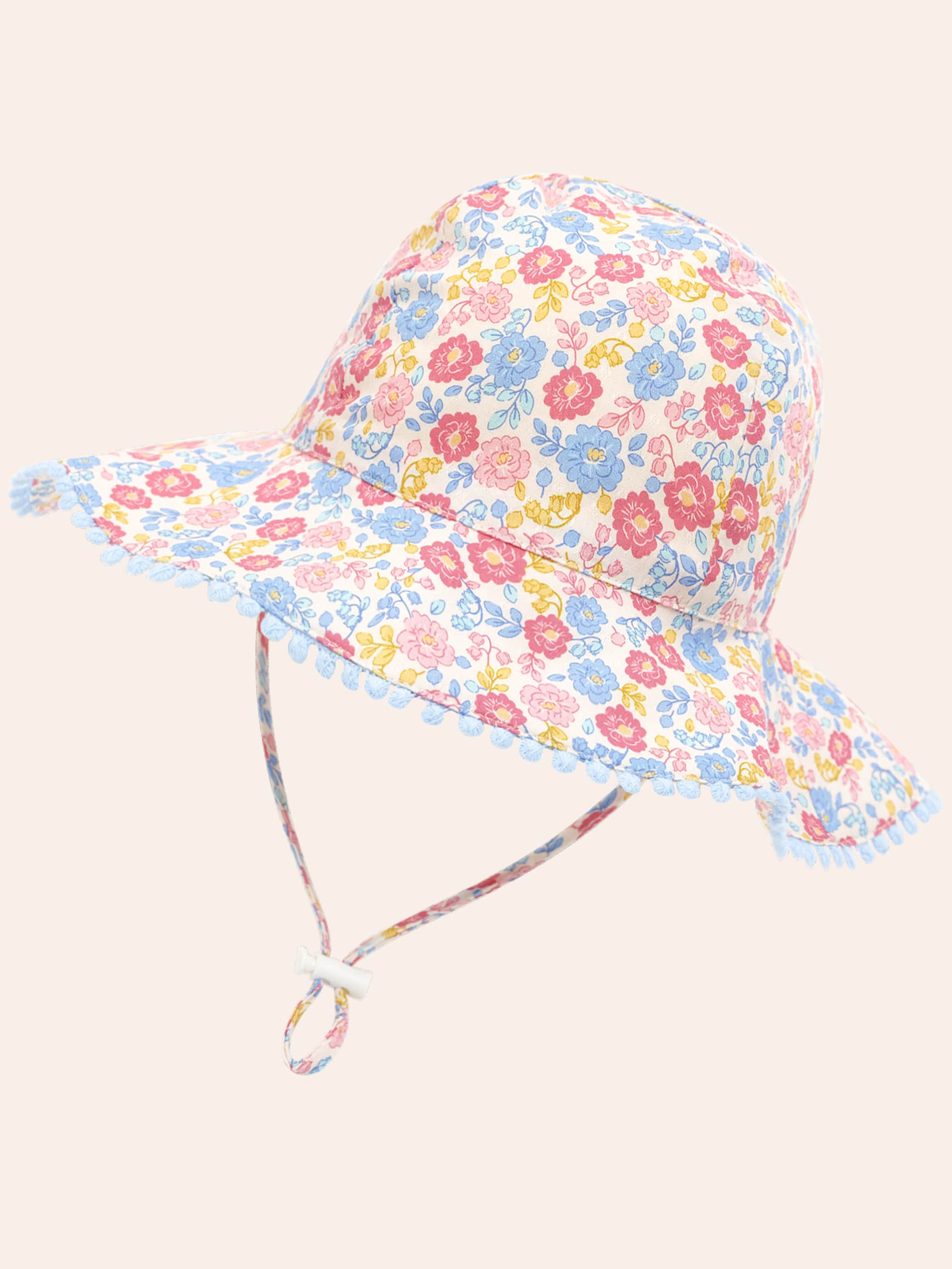 Vintage Floral Sunhat ACCESSORIES Huxbaby Shopify