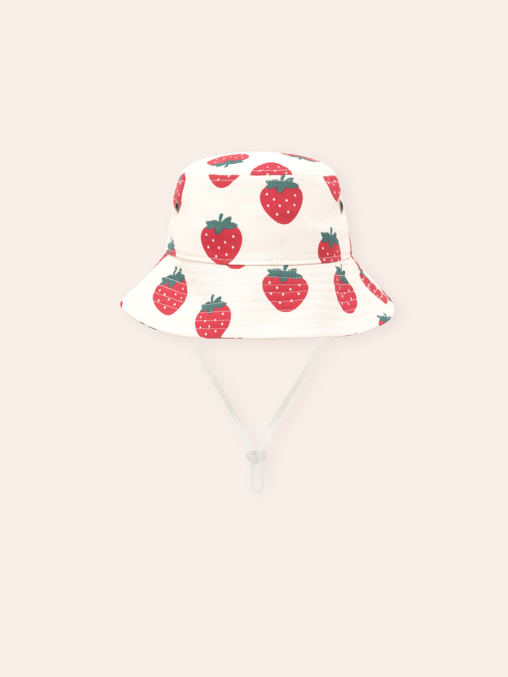 Strawberry Bucket Hat ACCESSORIES Huxbaby Shopify