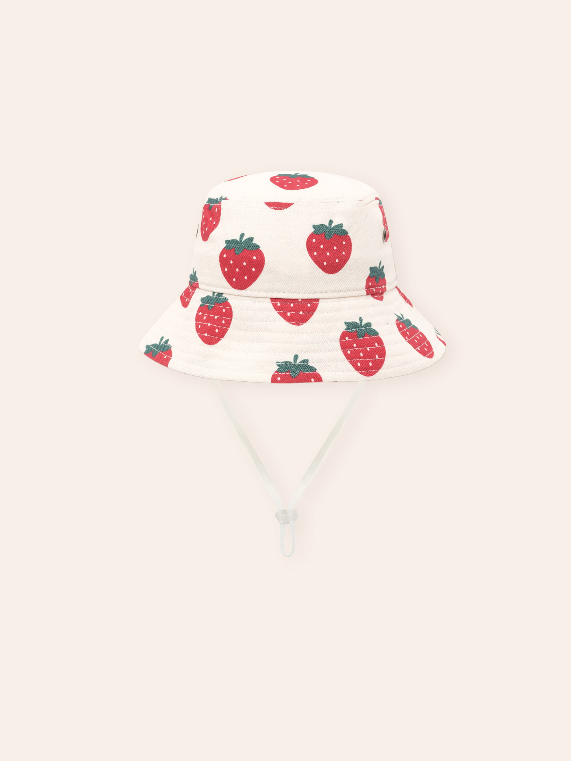 Strawberry Bucket Hat ACCESSORIES Huxbaby Shopify