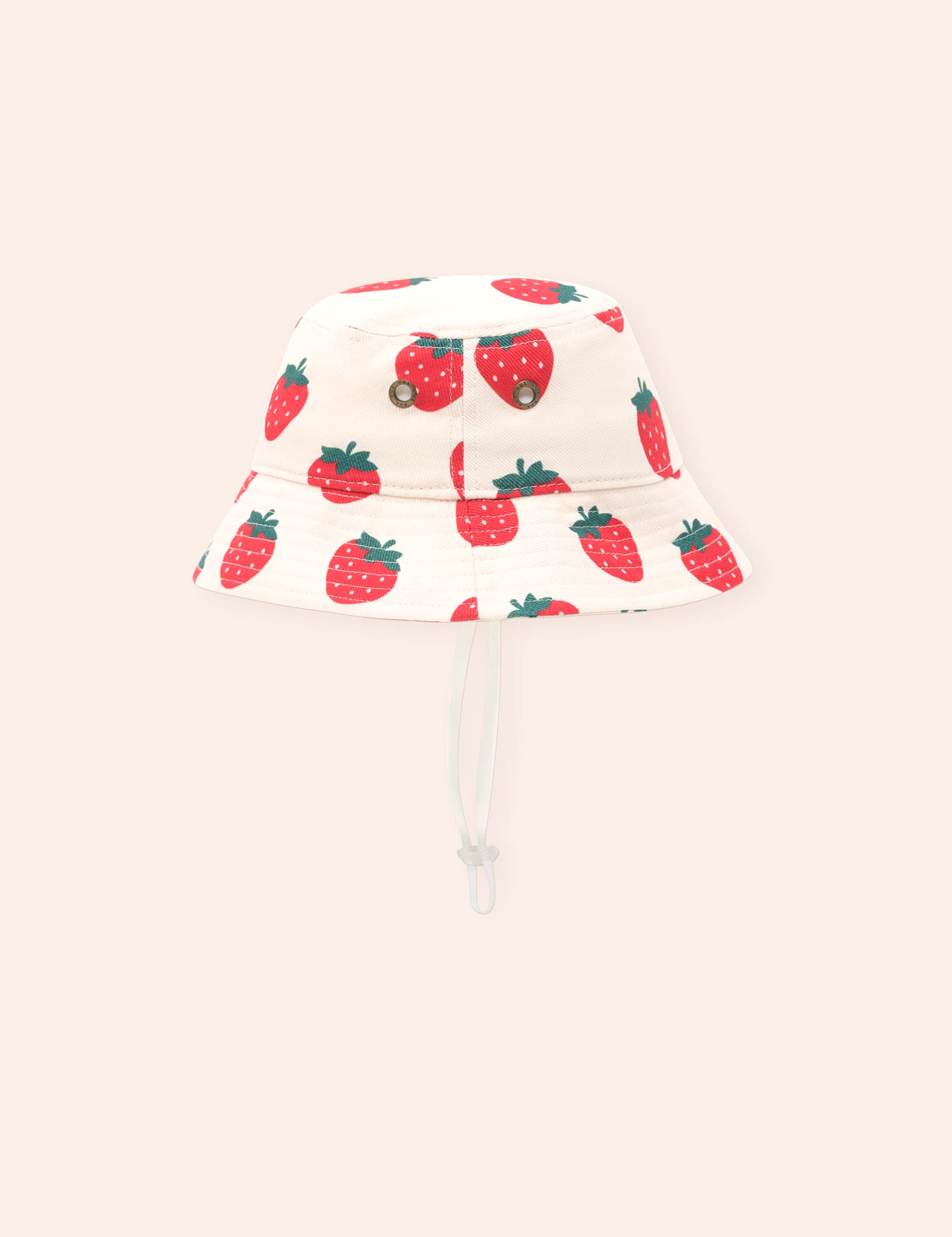 Strawberry Bucket Hat ACCESSORIES Huxbaby Shopify