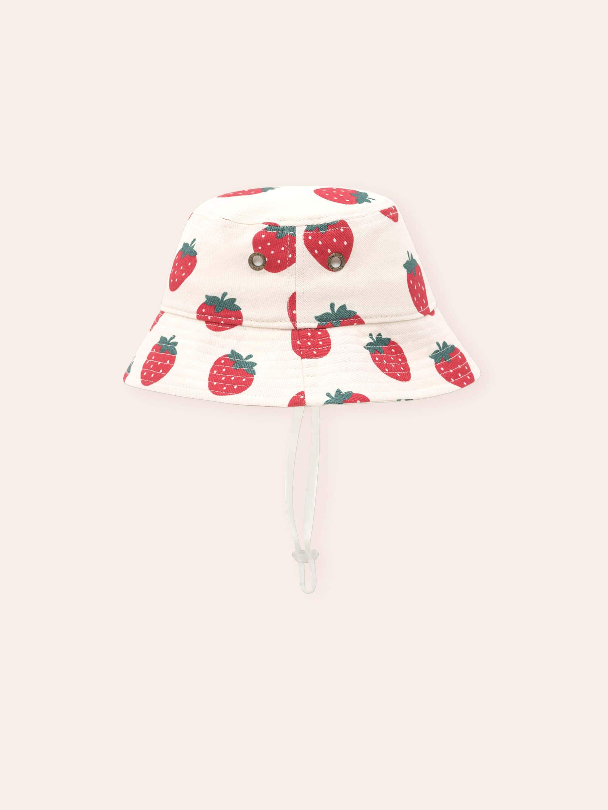 Strawberry Bucket Hat ACCESSORIES Huxbaby Shopify