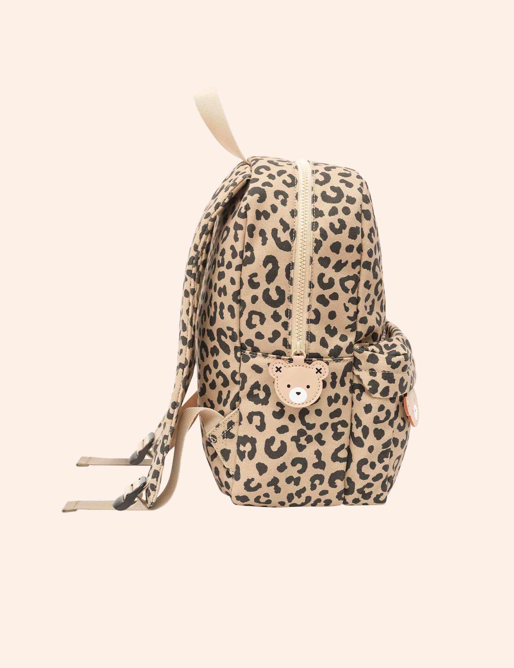 Leopard Cherry Backpack ACCESSORIES Huxbaby Shopify