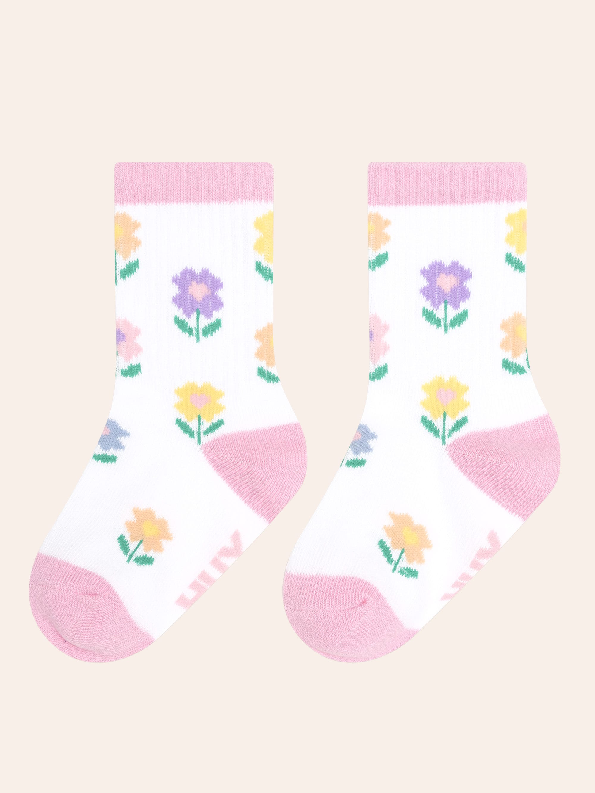 3Pk Girls Sports Socks ACCESSORIES Huxbaby Shopify