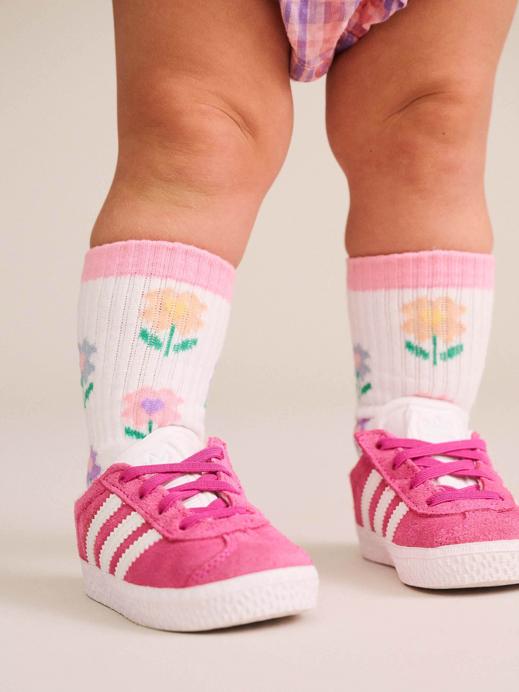 3Pk Girls Sports Socks ACCESSORIES Huxbaby Shopify