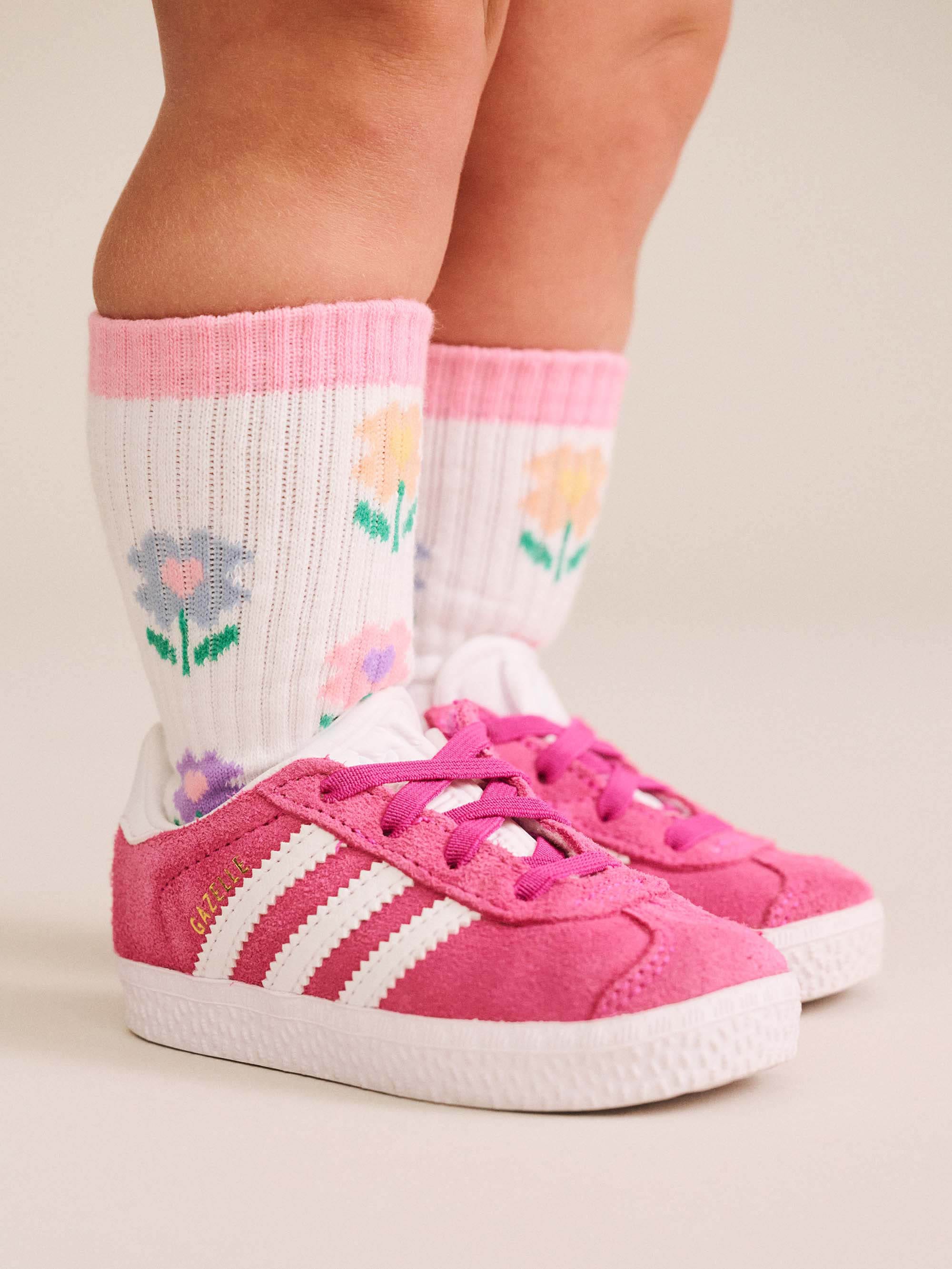3Pk Girls Sports Socks ACCESSORIES Huxbaby Shopify