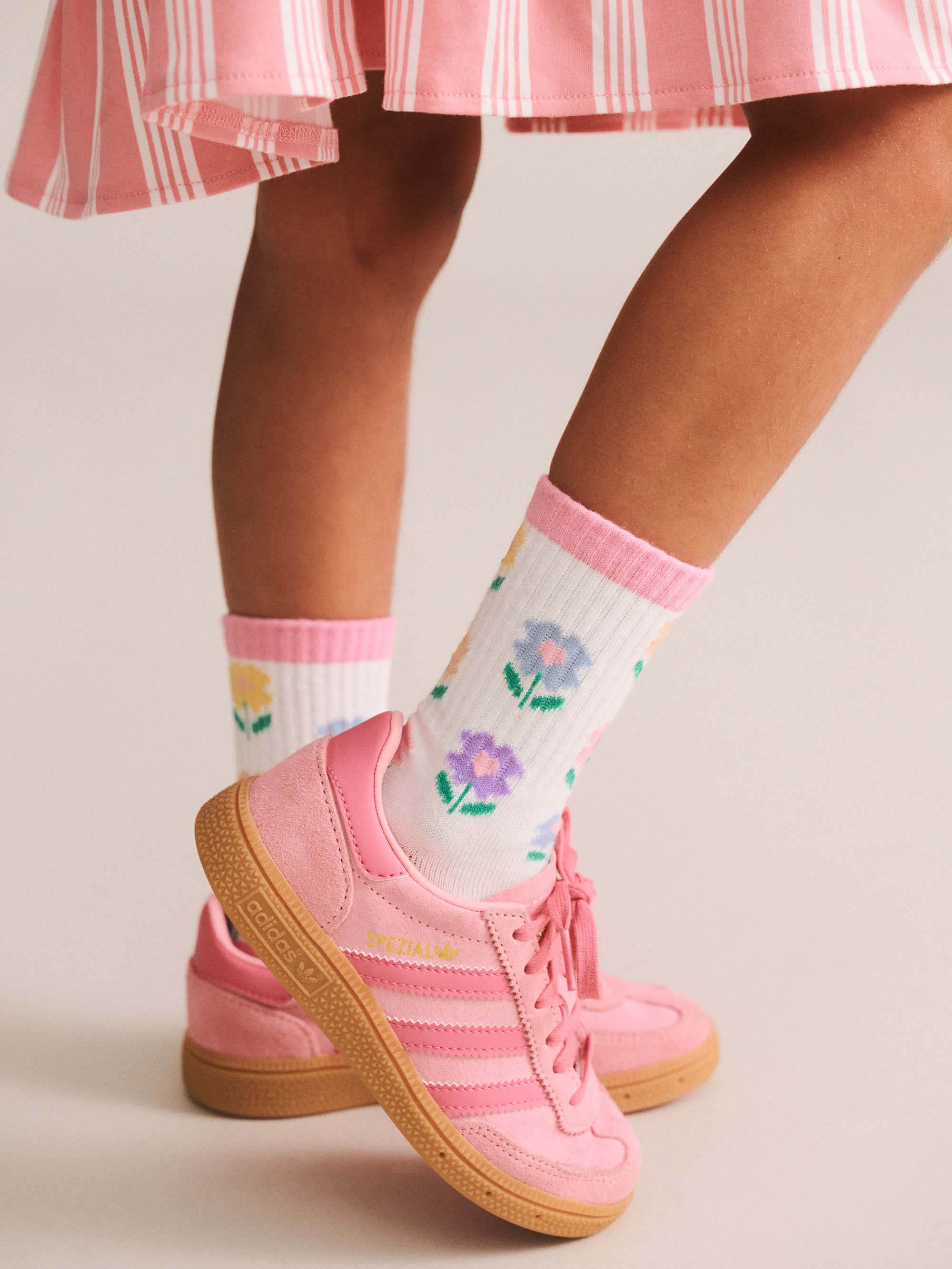 3Pk Girls Sports Socks ACCESSORIES Huxbaby Shopify