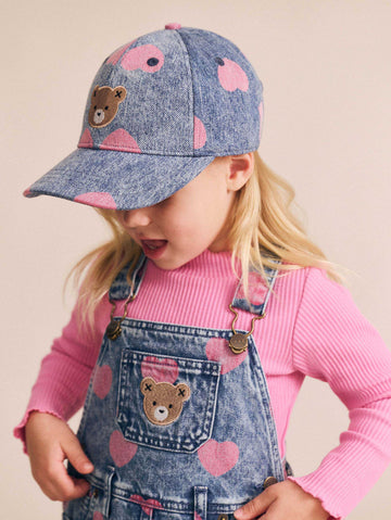 Strawberry Rib Skivvy TOP LS Huxbaby