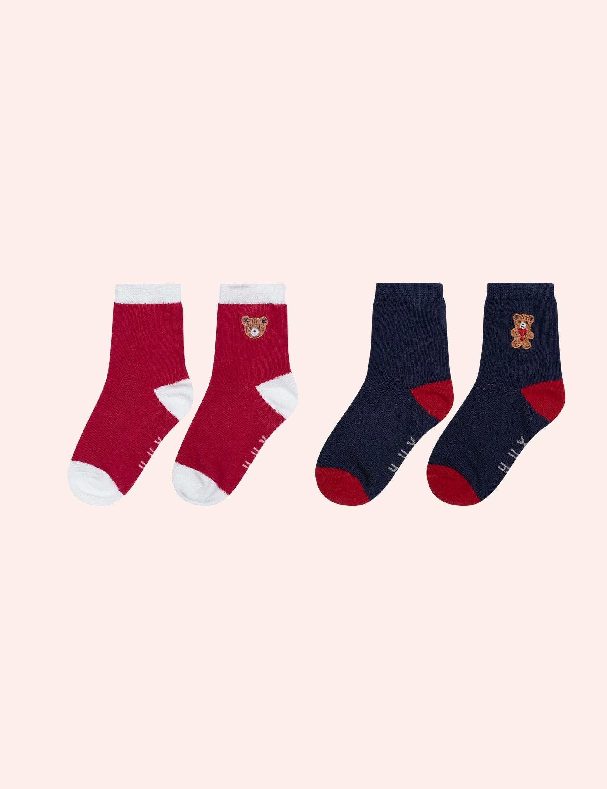 Festive Socks 2 Pack ACCESSORIES Huxbaby