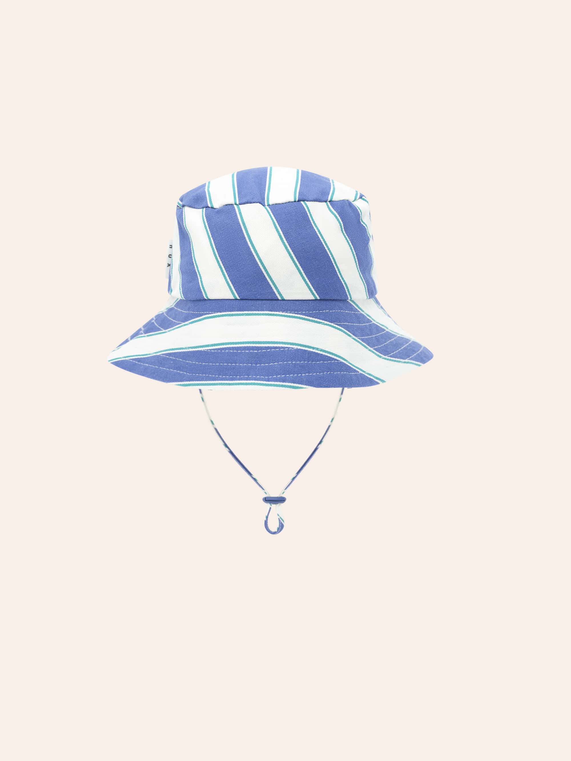 Tropical Stripe Bucket Hat ACCESSORIES Huxbaby Shopify