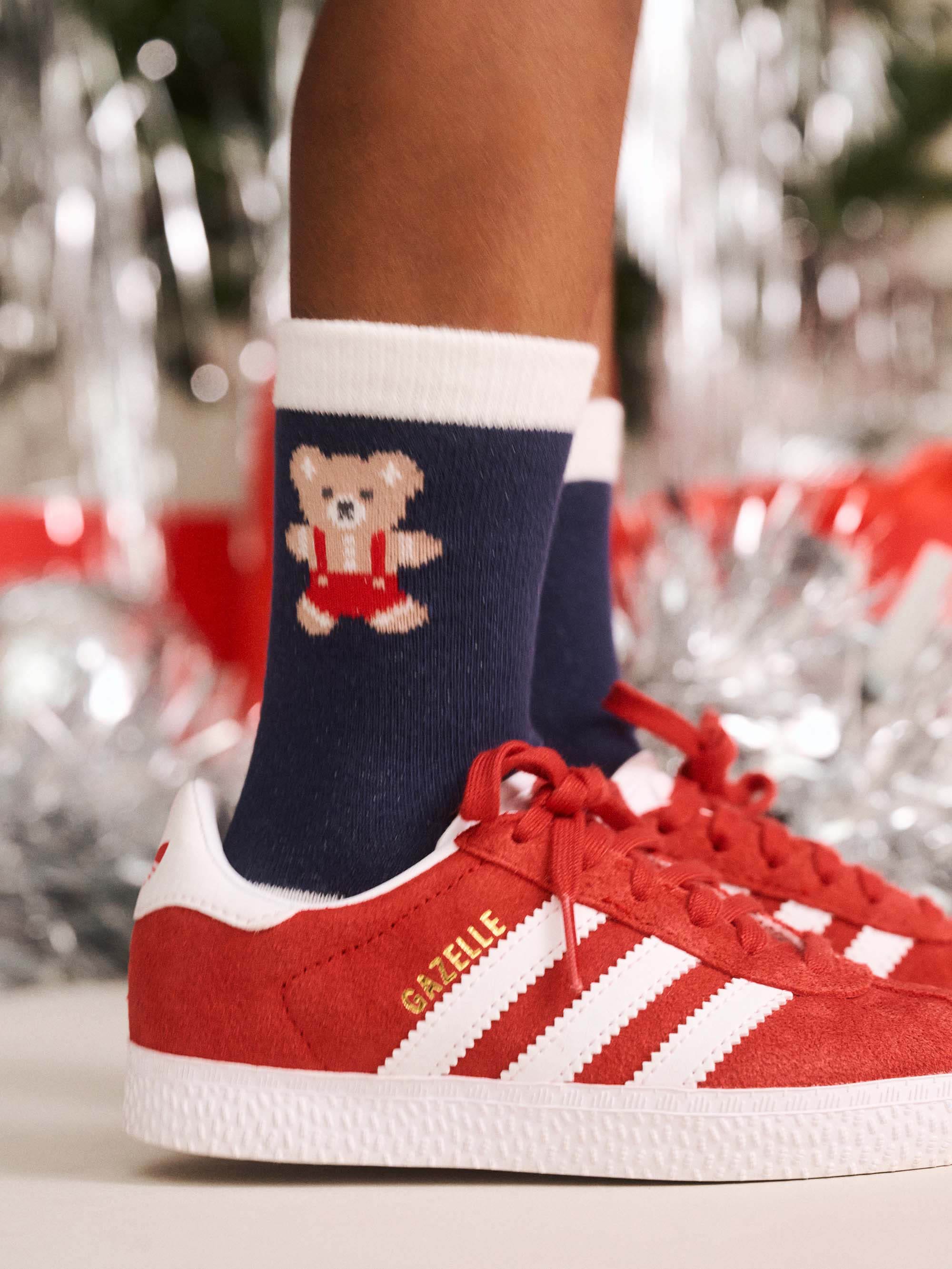 2Pk Festive Socks ACCESSORIES Huxbaby Shopify