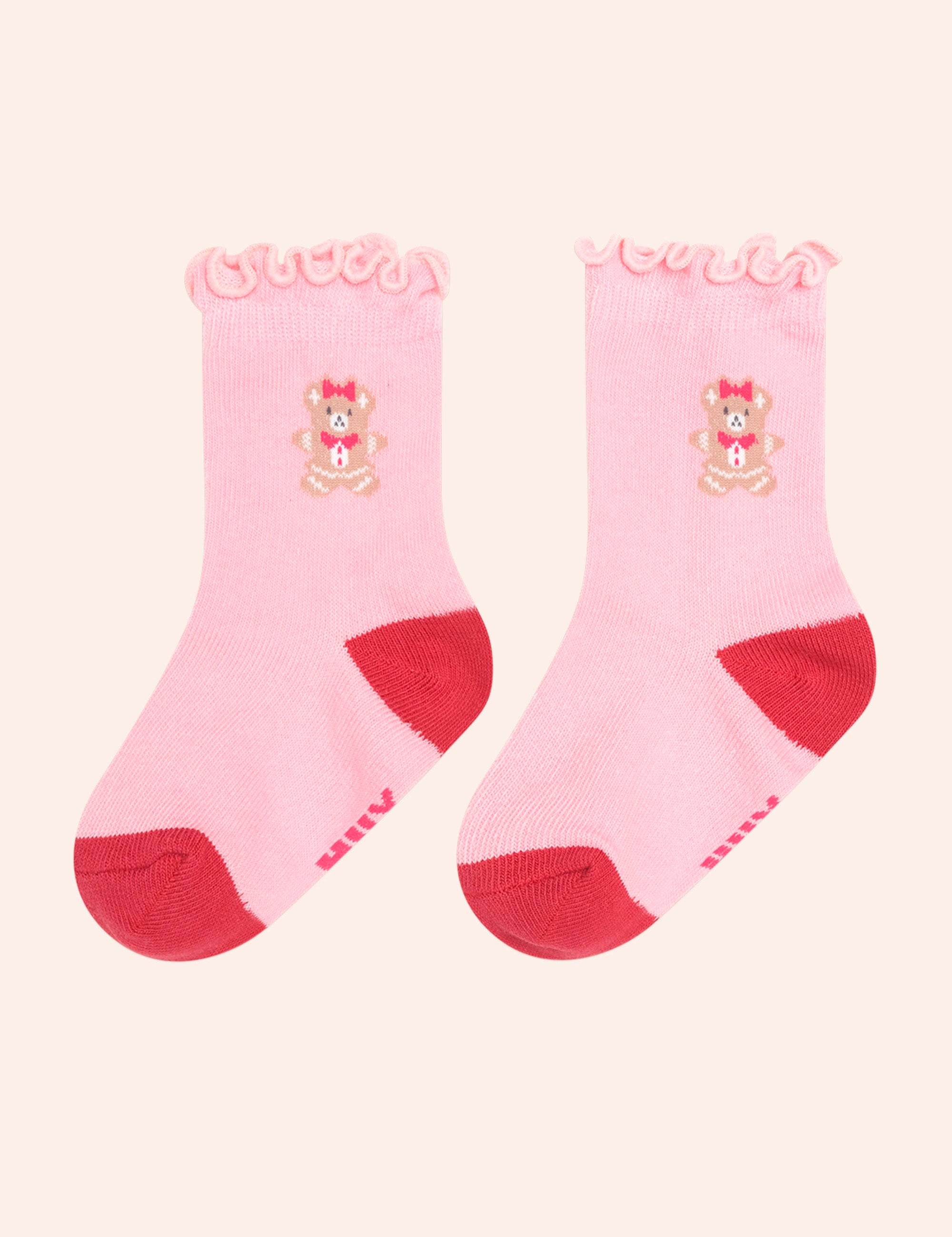 2Pk Festive Frill Socks ACCESSORIES Huxbaby Shopify