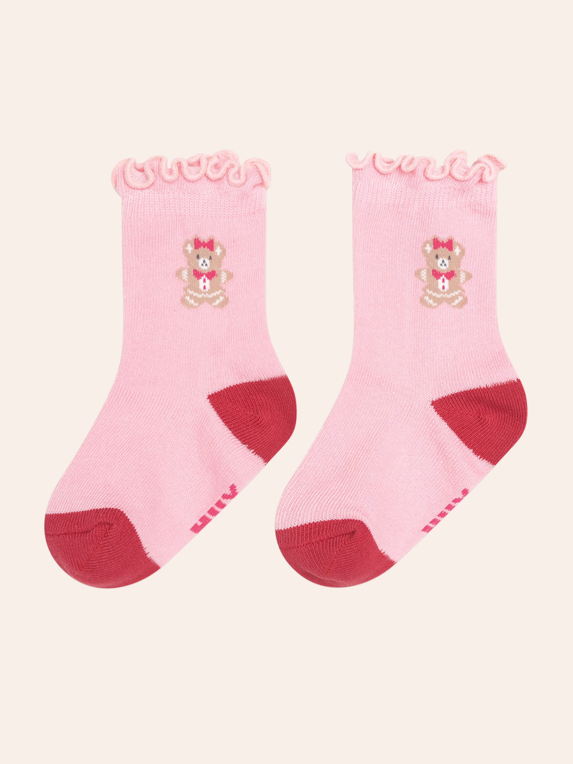 2Pk Festive Frill Socks ACCESSORIES Huxbaby Shopify
