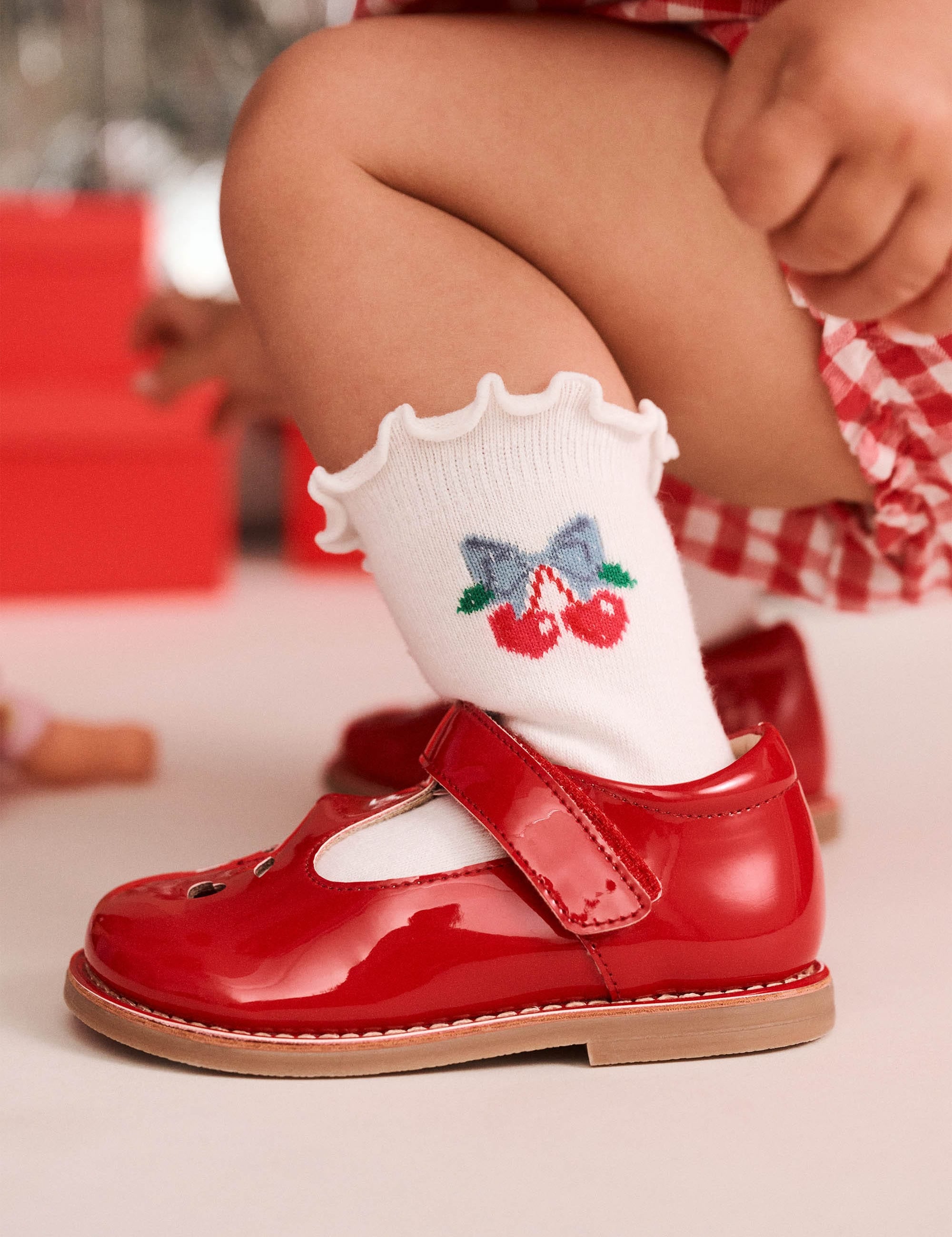 2Pk Festive Frill Socks ACCESSORIES Huxbaby Shopify