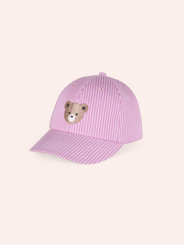 Candy Stripe Huxbear Cap ACCESSORIES Huxbaby