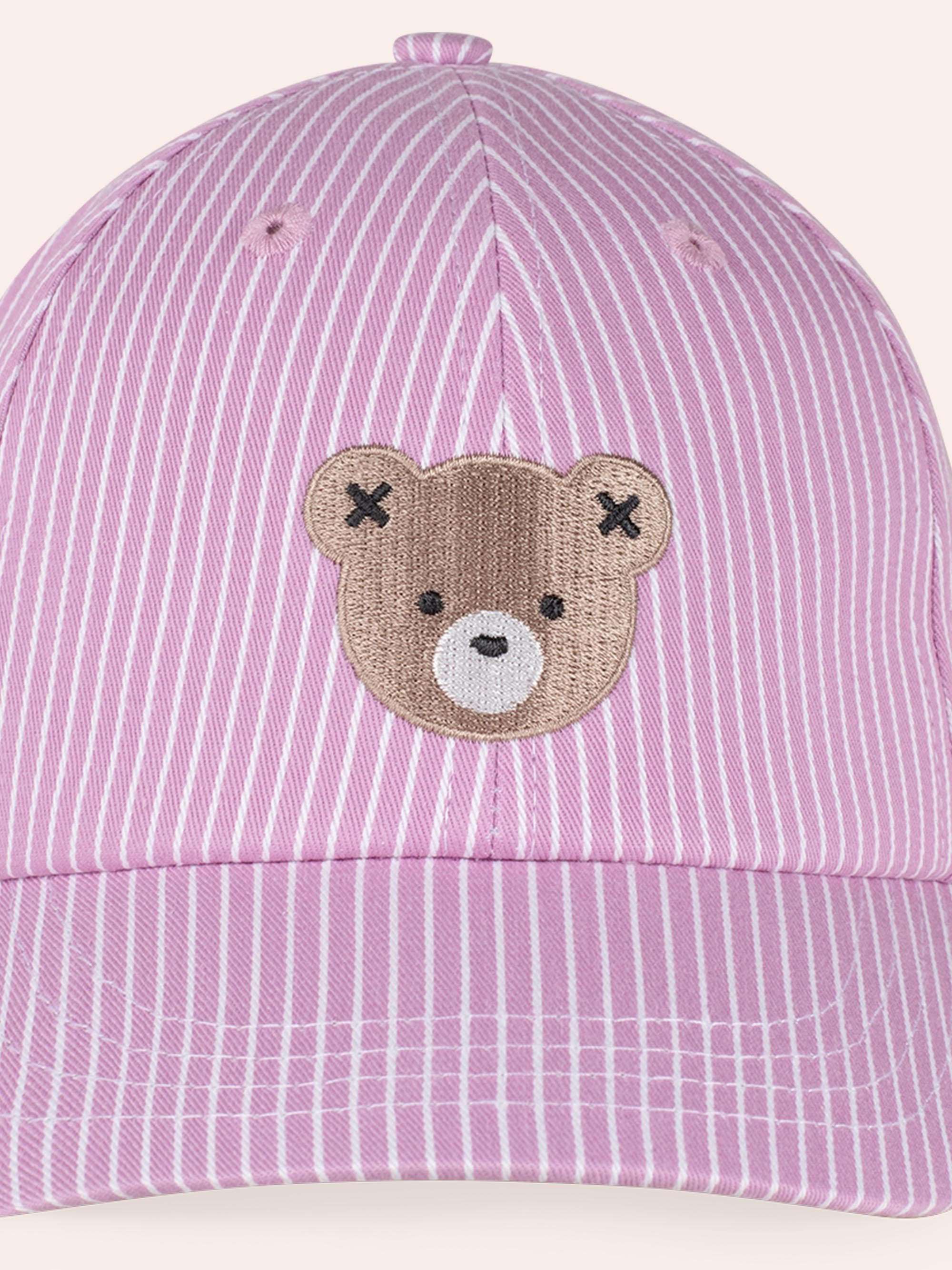 Candy Stripe Huxbear Cap ACCESSORIES Huxbaby