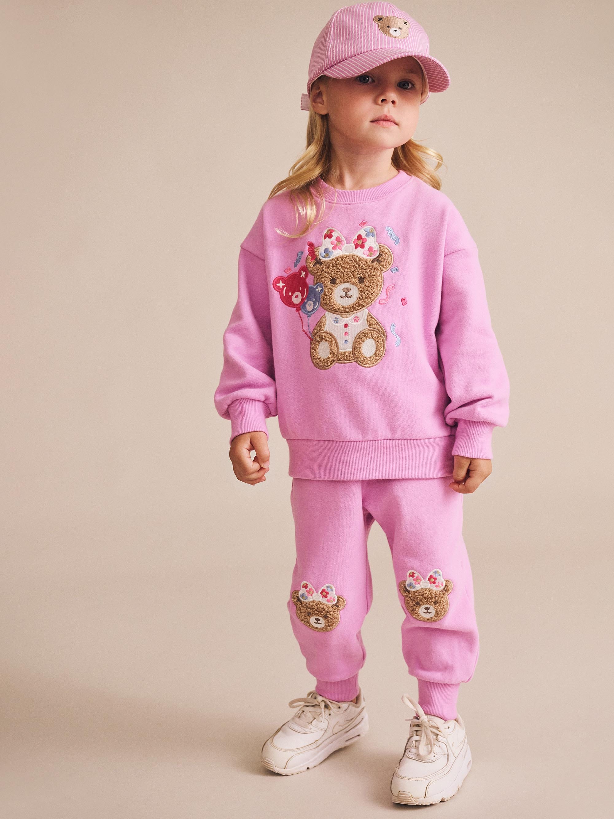 Candy Stripe Huxbear Cap ACCESSORIES Huxbaby