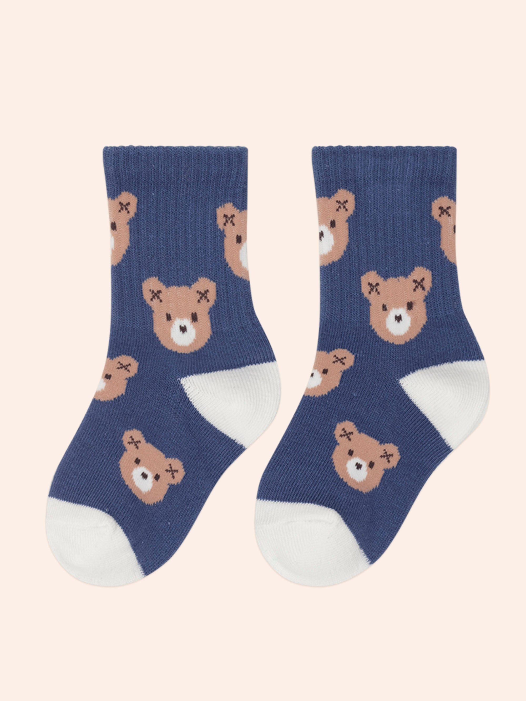 3Pk Huxbear Sport Sock ACCESSORIES Huxbaby