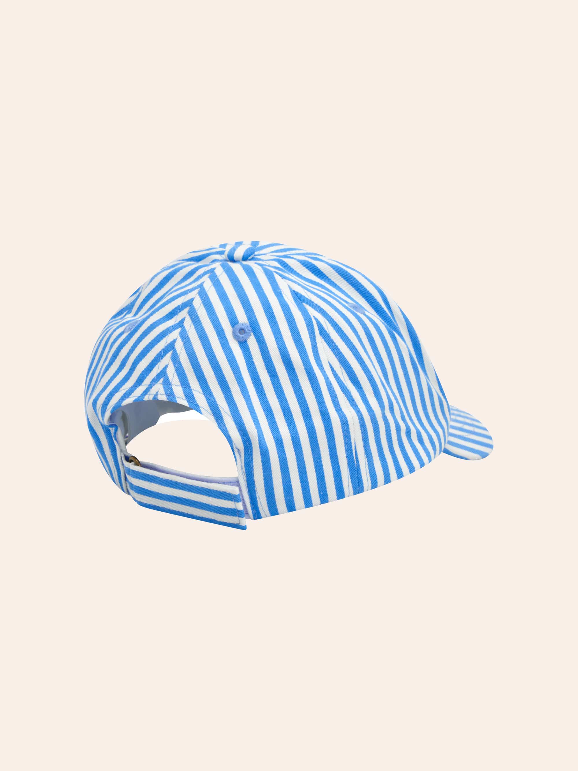 Beach Club Hux Ticking Stripe Cap SWIMWEAR Huxbaby Shopify