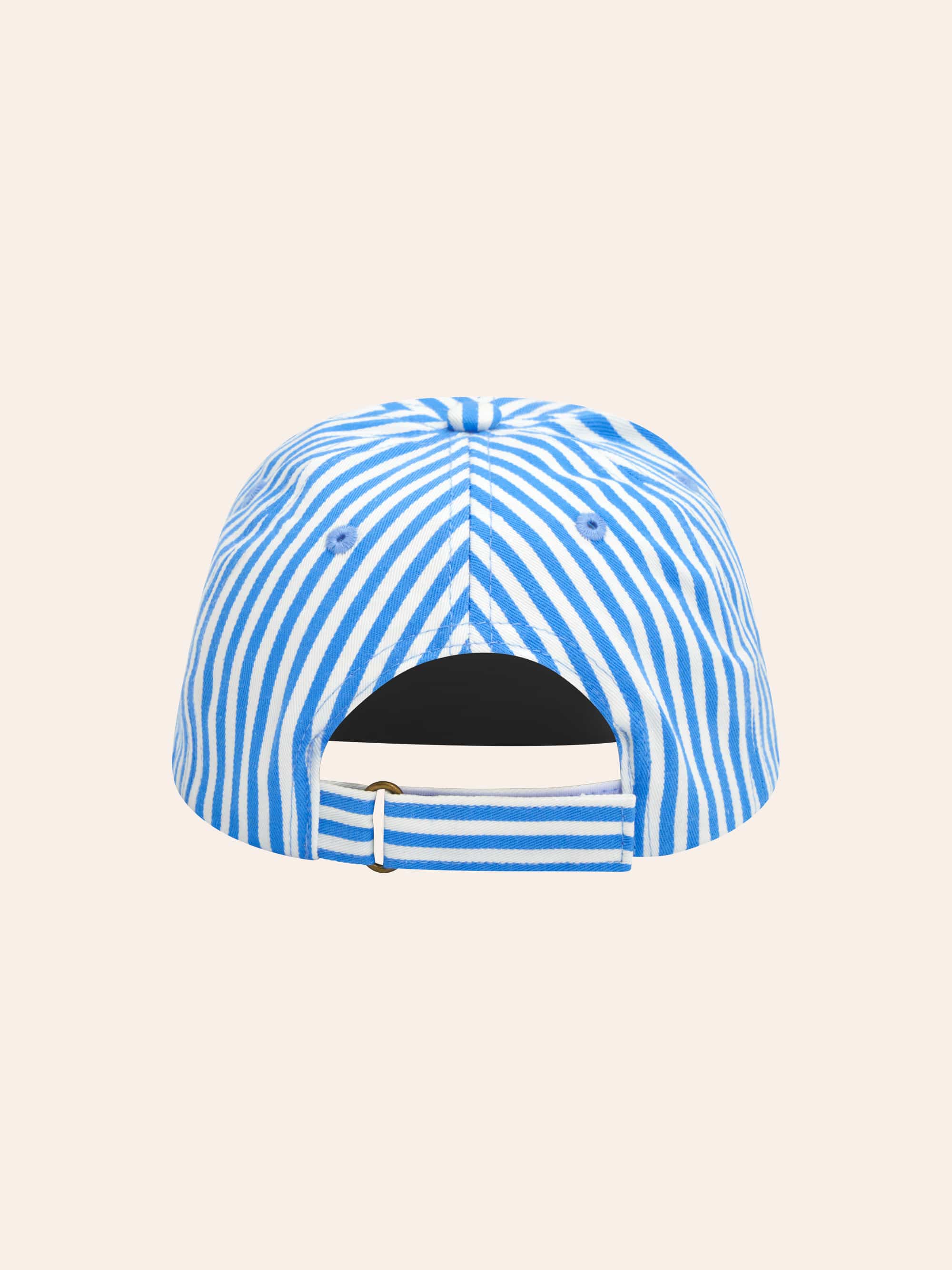 Beach Club Hux Ticking Stripe Cap SWIMWEAR Huxbaby Shopify