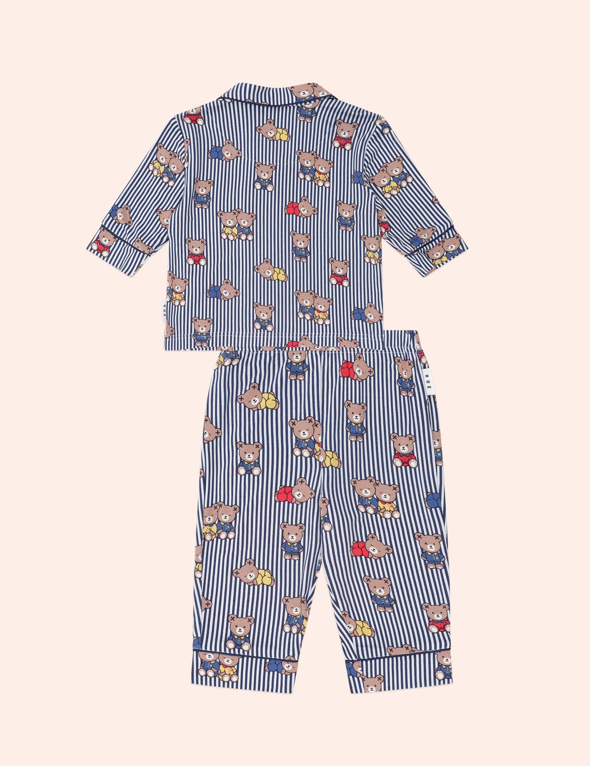 Sleepy Hux Stripe Pj Set SLEEPWEAR Huxbaby