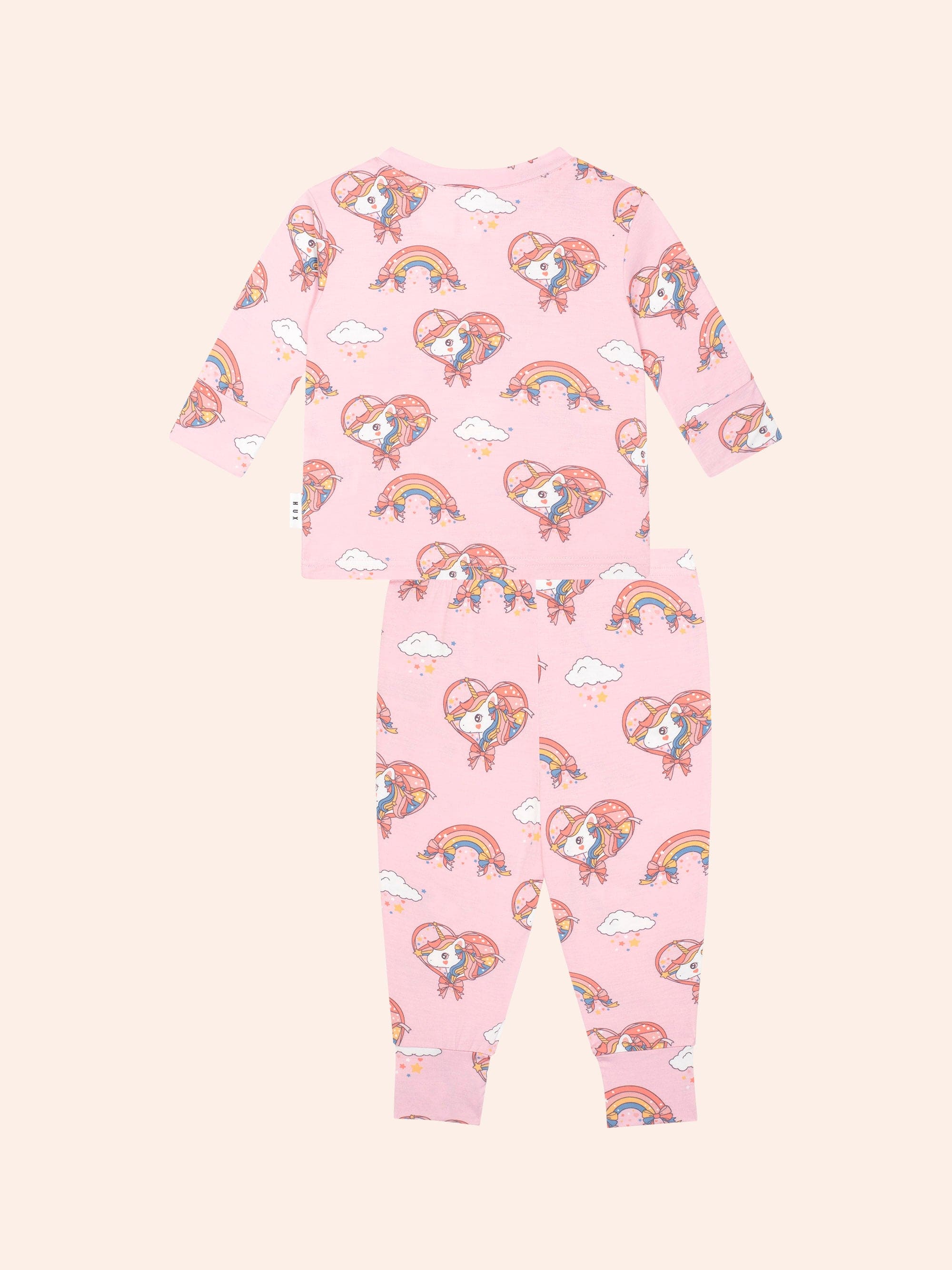 Whimsical Unicorn Pj Set SLEEPWEAR Huxbaby