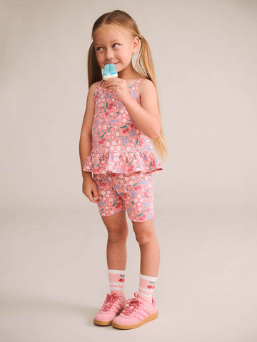 Tropical Cherry Floral 2Pc Set SET Huxbaby Shopify