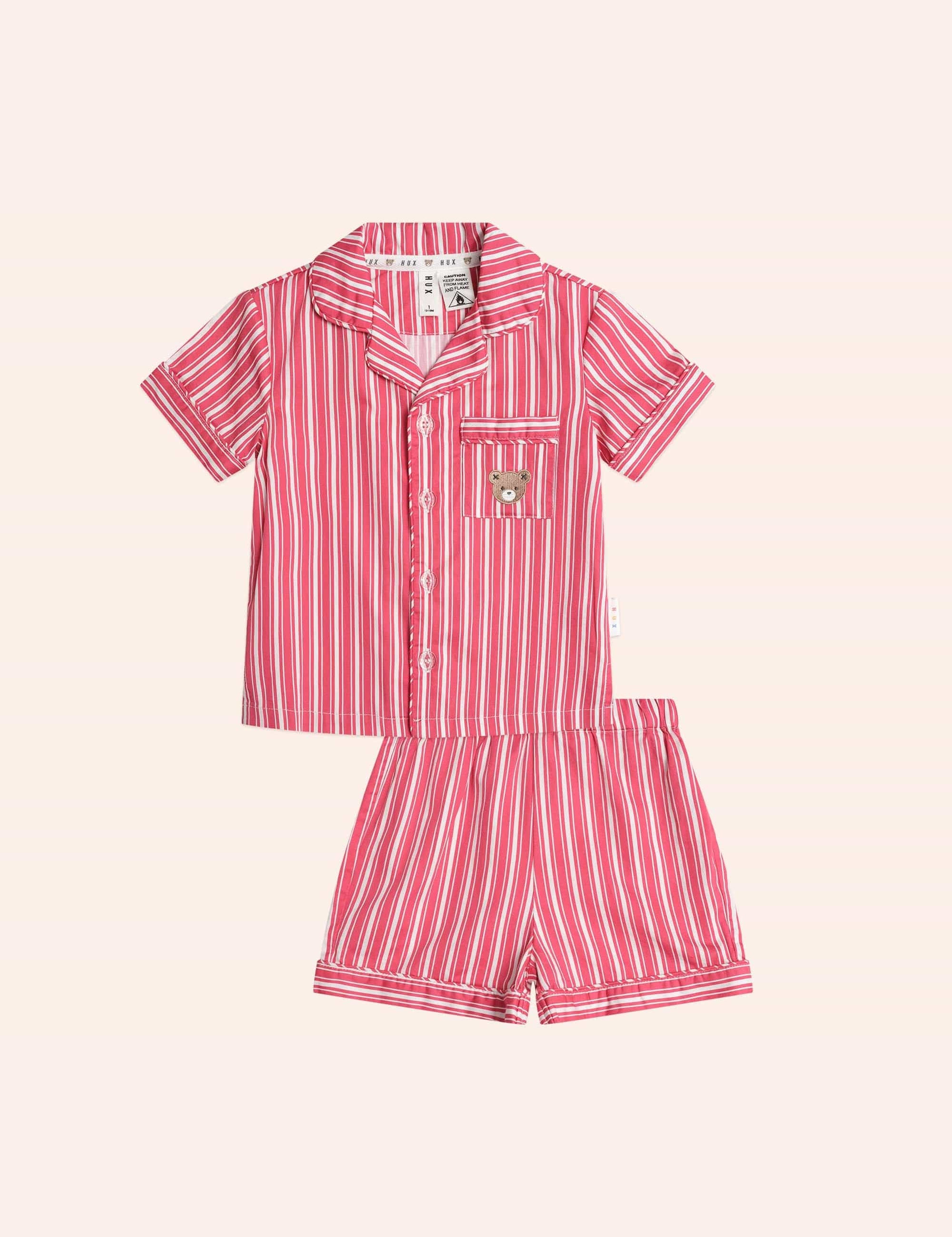 Tis The Season PJs Candy Cane SLEEPWEAR Huxbaby