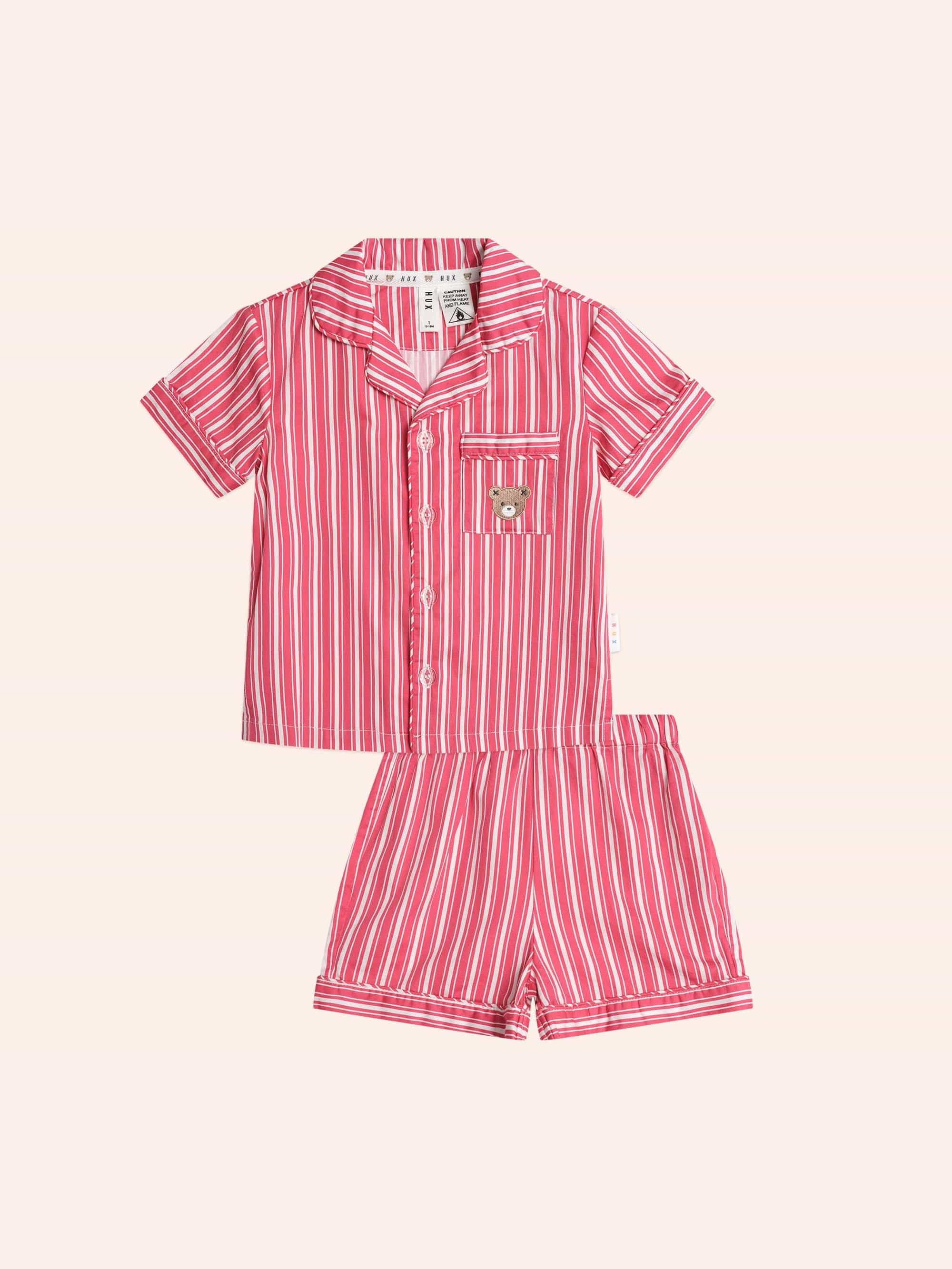 Tis The Season PJs Candy Cane SLEEPWEAR Huxbaby