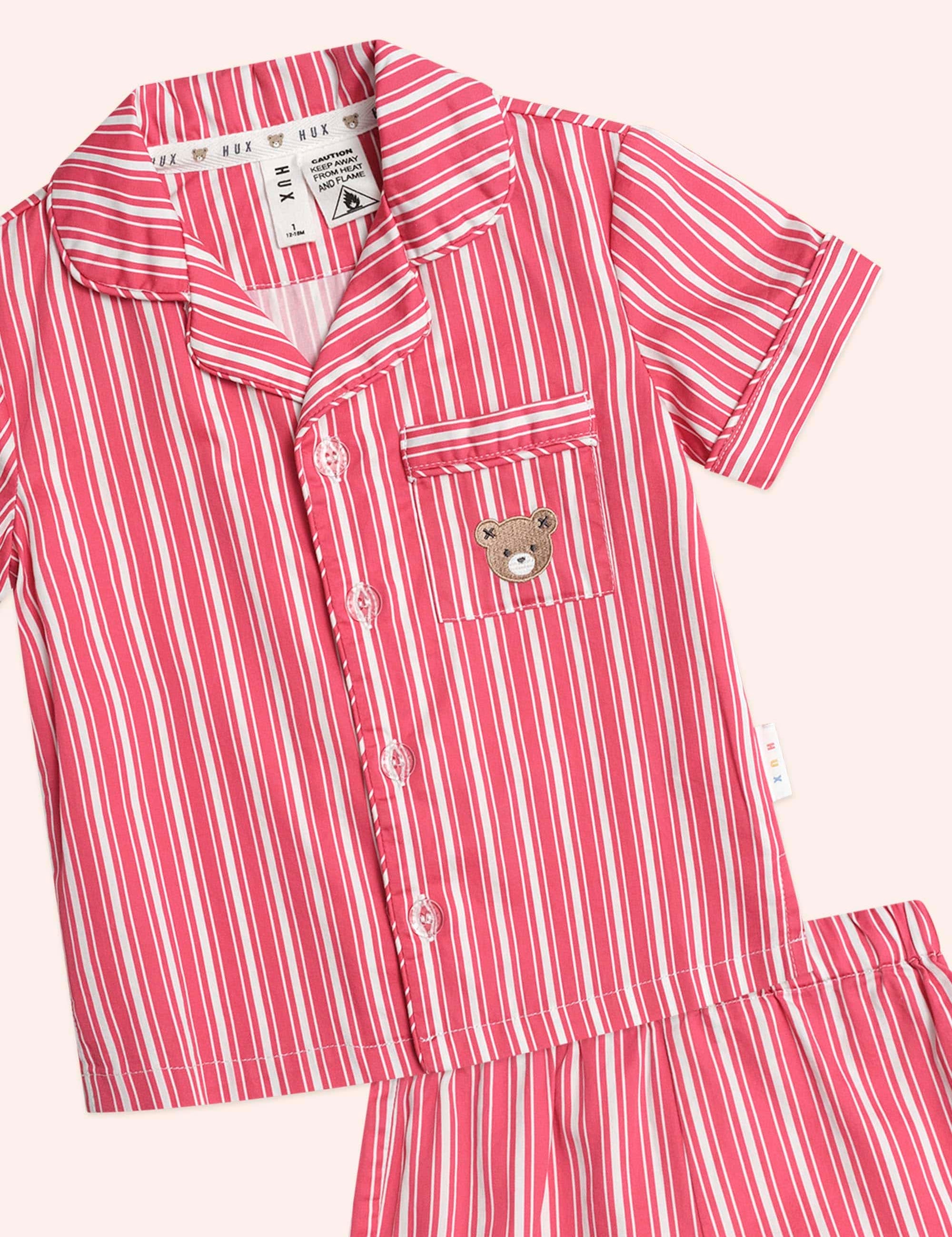Tis The Season PJs Candy Cane SLEEPWEAR Huxbaby