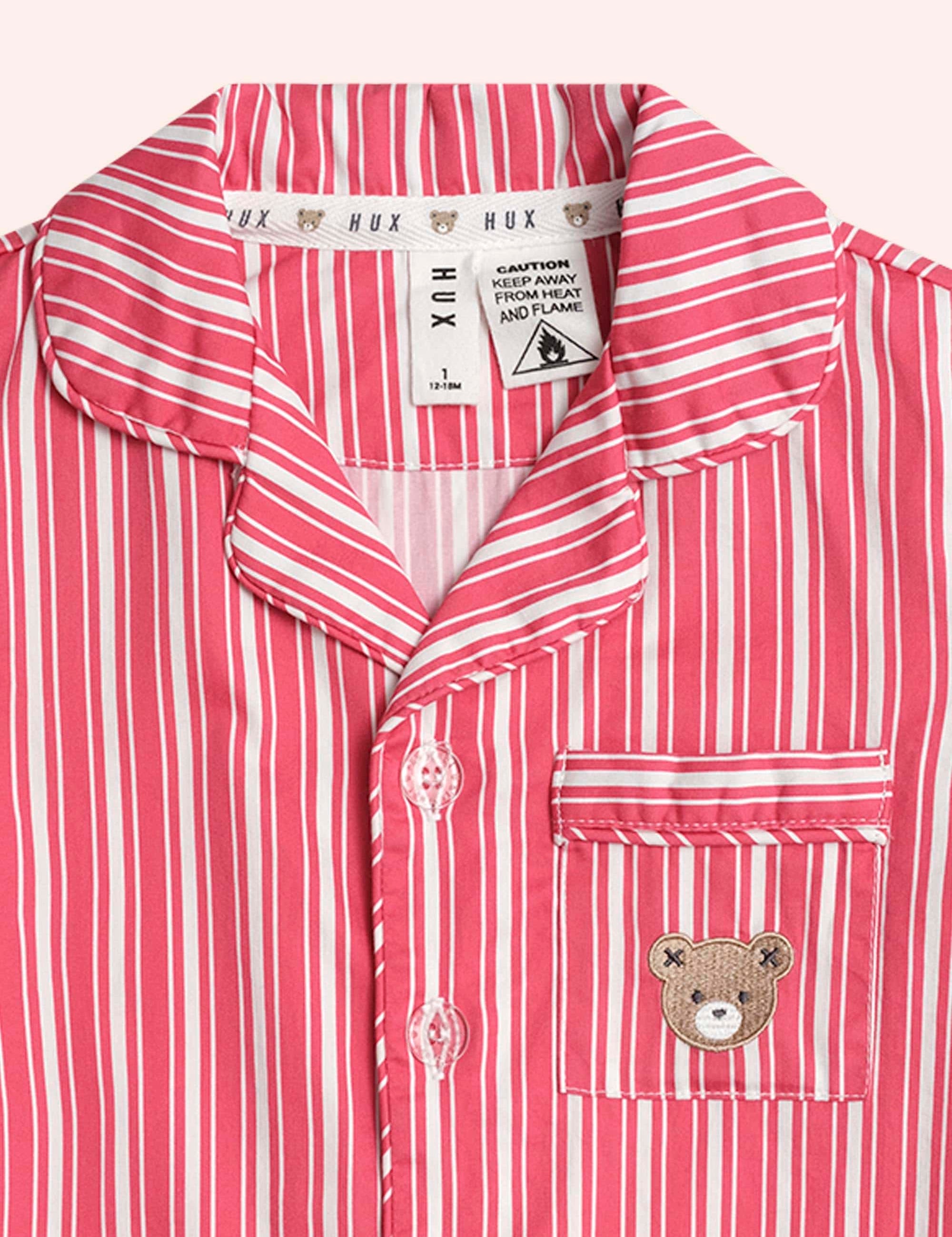 Tis The Season PJs Candy Cane SLEEPWEAR Huxbaby
