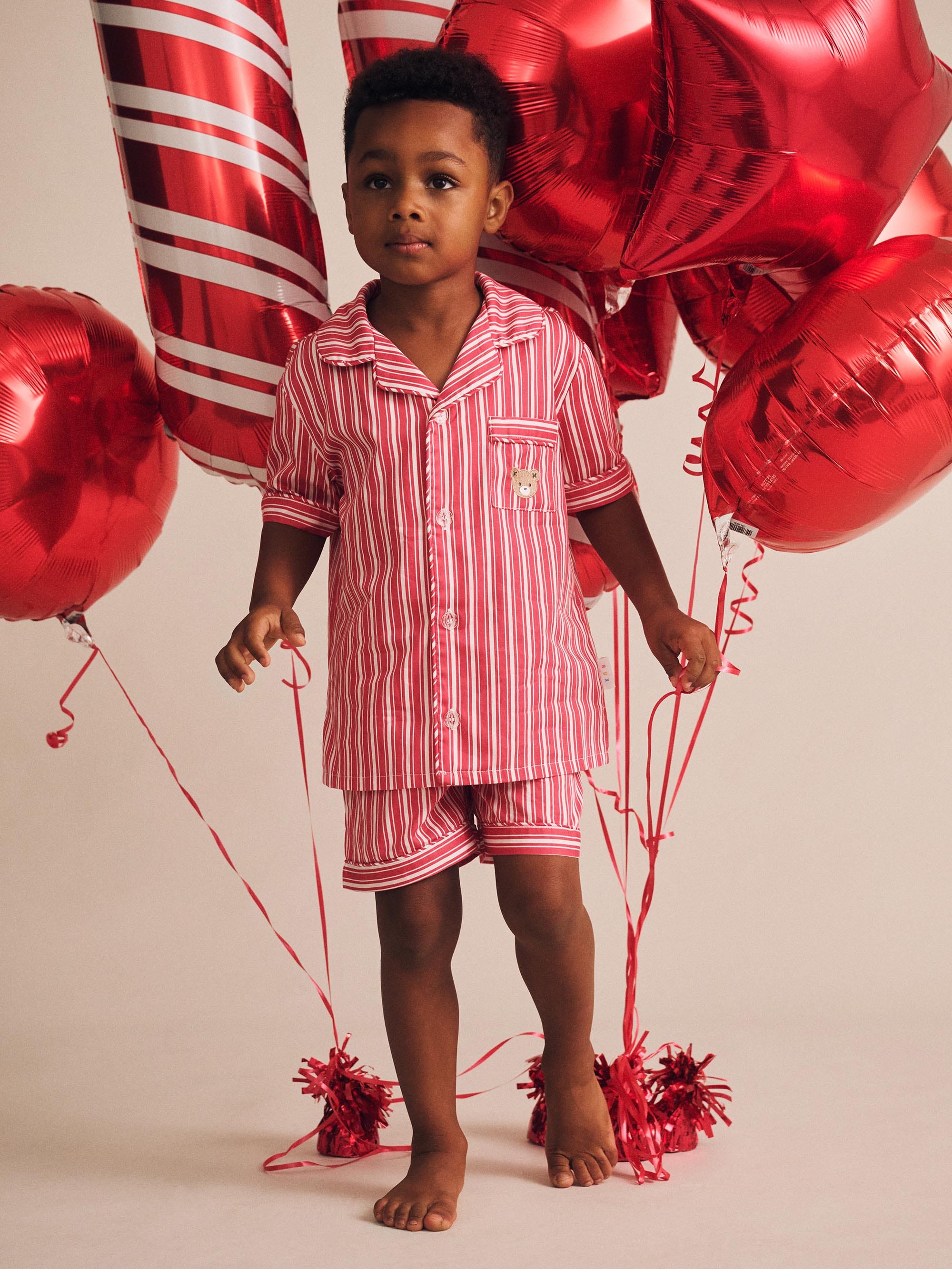 Tis The Season PJs Candy Cane SLEEPWEAR Huxbaby