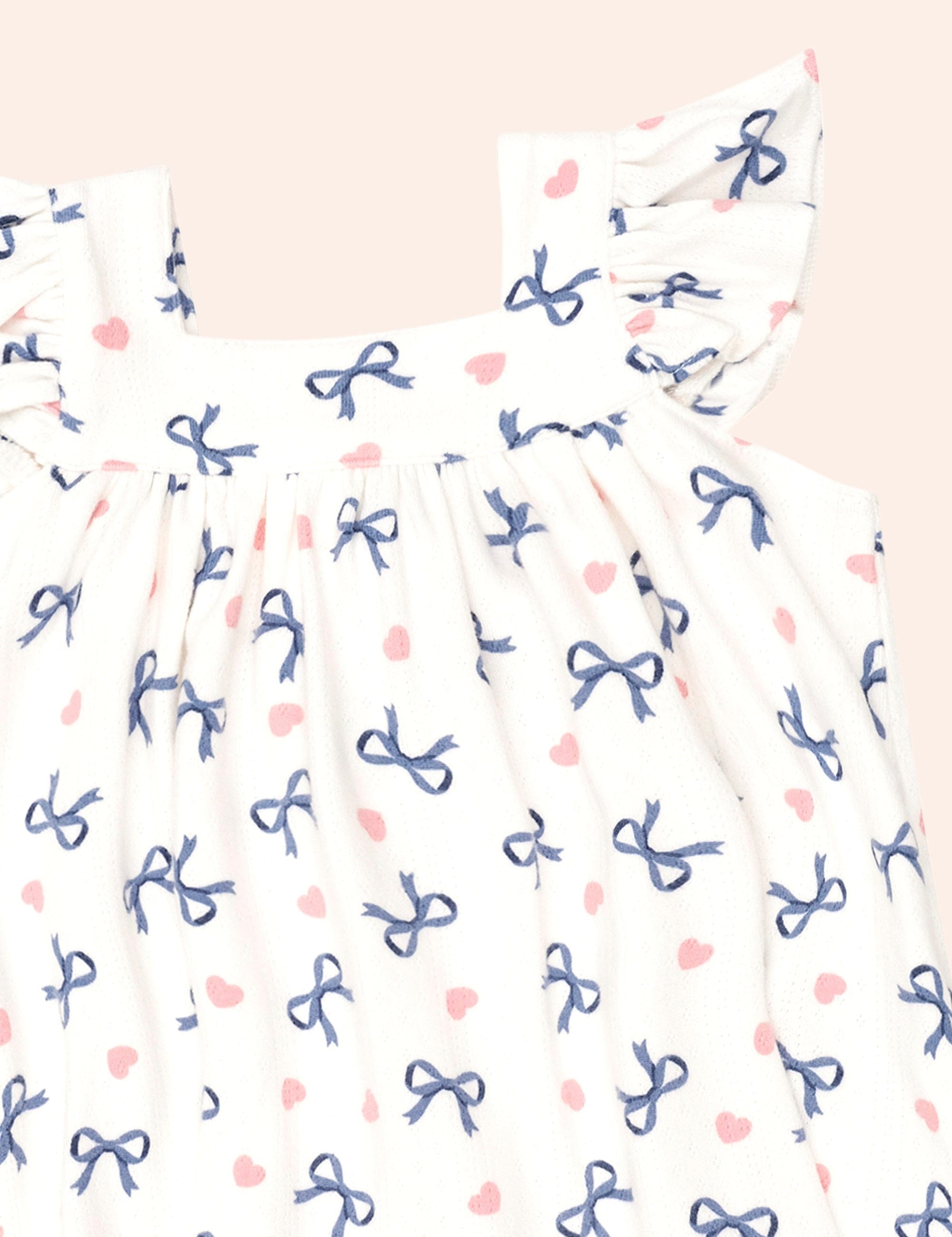 Hearts And Bows 2Pc Top And Bloomer Set SET Huxbaby