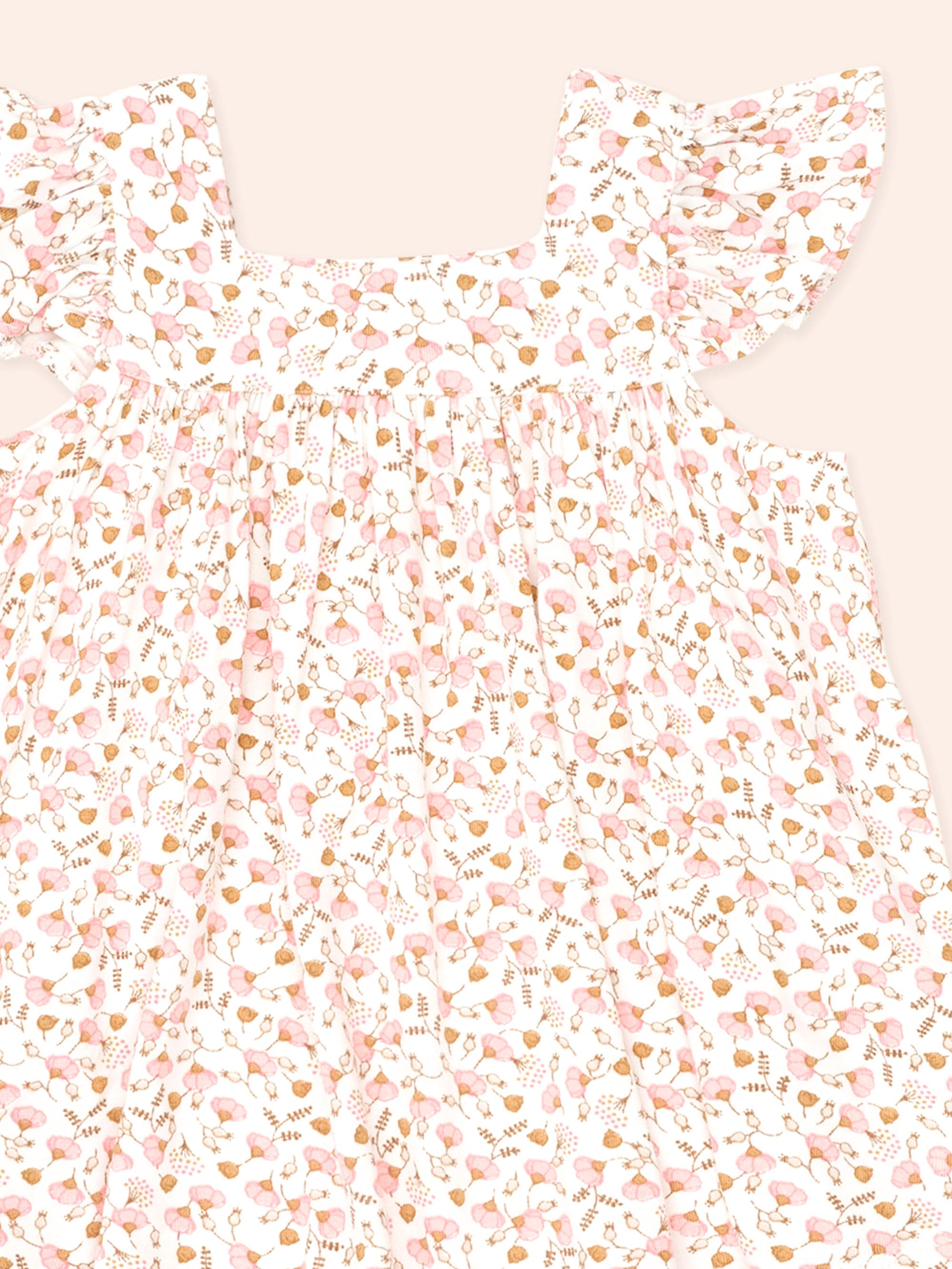 Ditsy Floral 2Pc Top And Bloomer Set SET Huxbaby